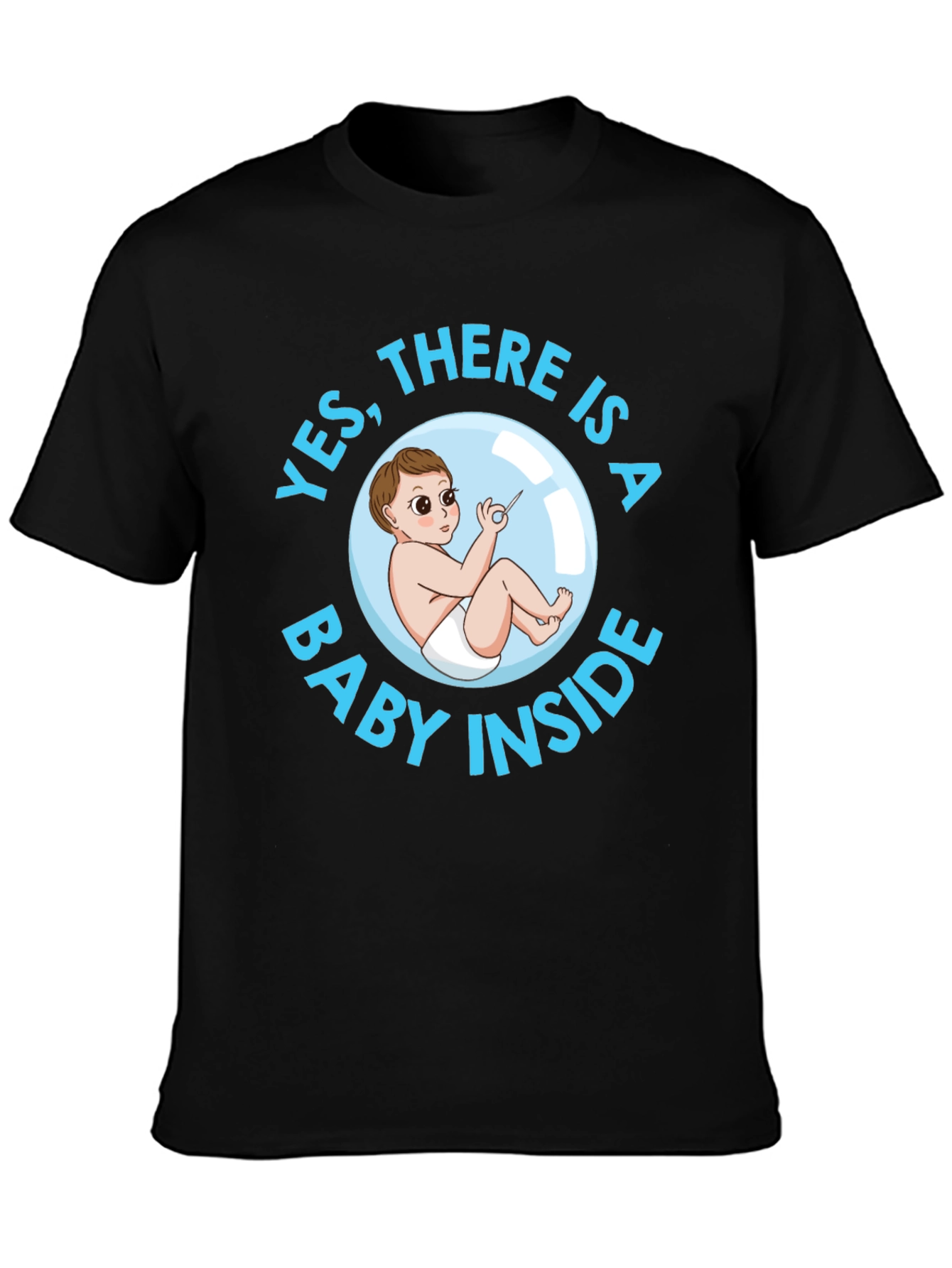 Funny Pregnancy T-Shirt - Baby Inside!