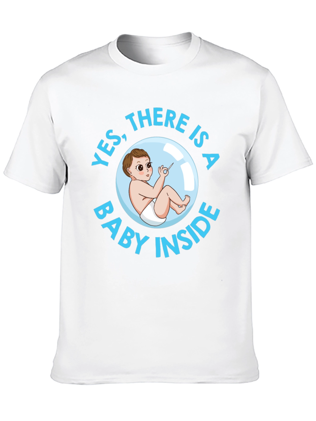 Funny Pregnancy T-Shirt - Baby Inside!