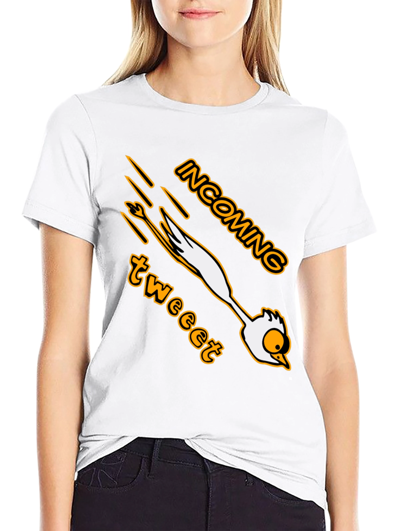 Incoming Tweet Roadrunner Graphic Tee