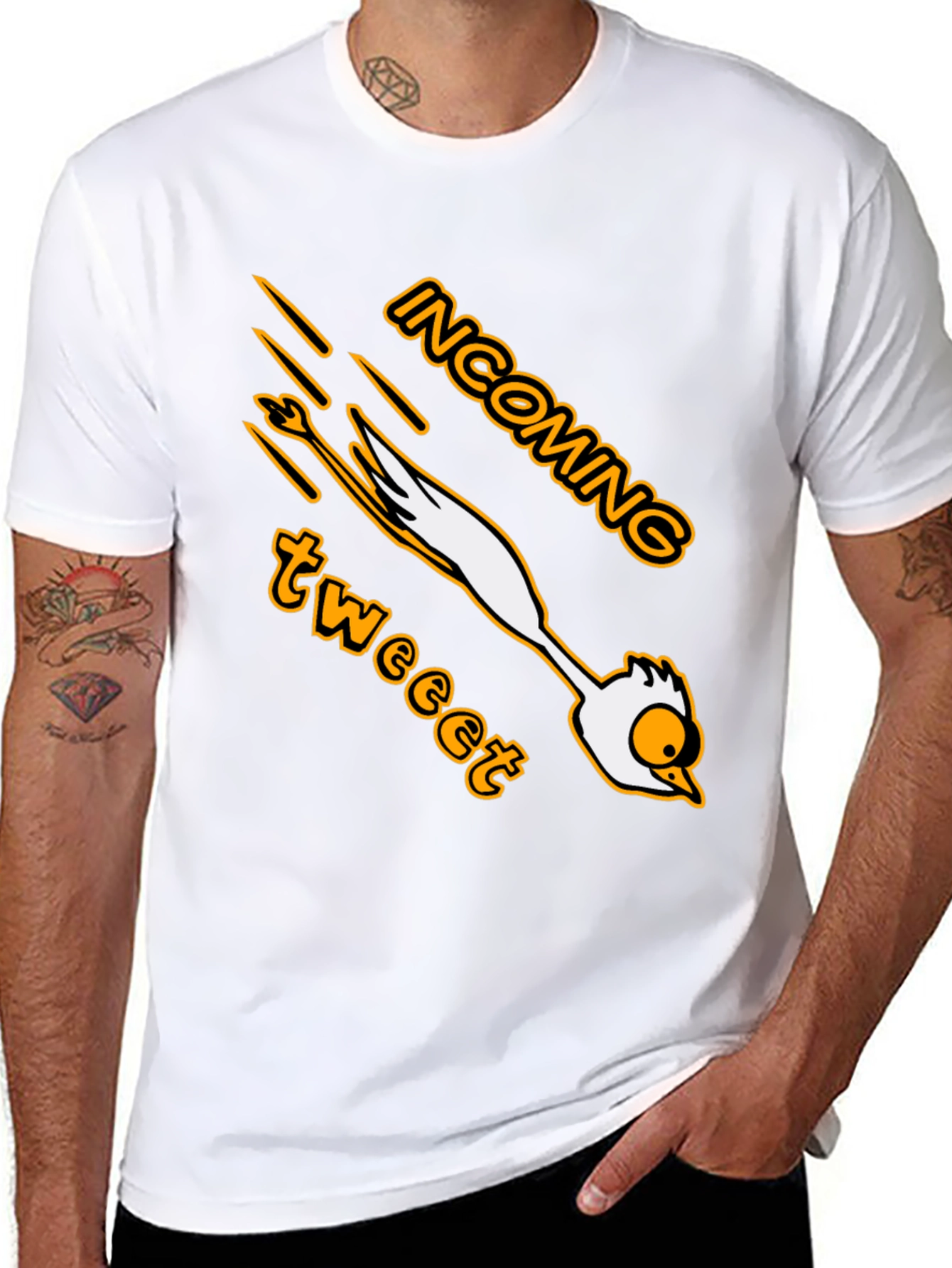 Incoming Tweet Roadrunner Graphic Tee