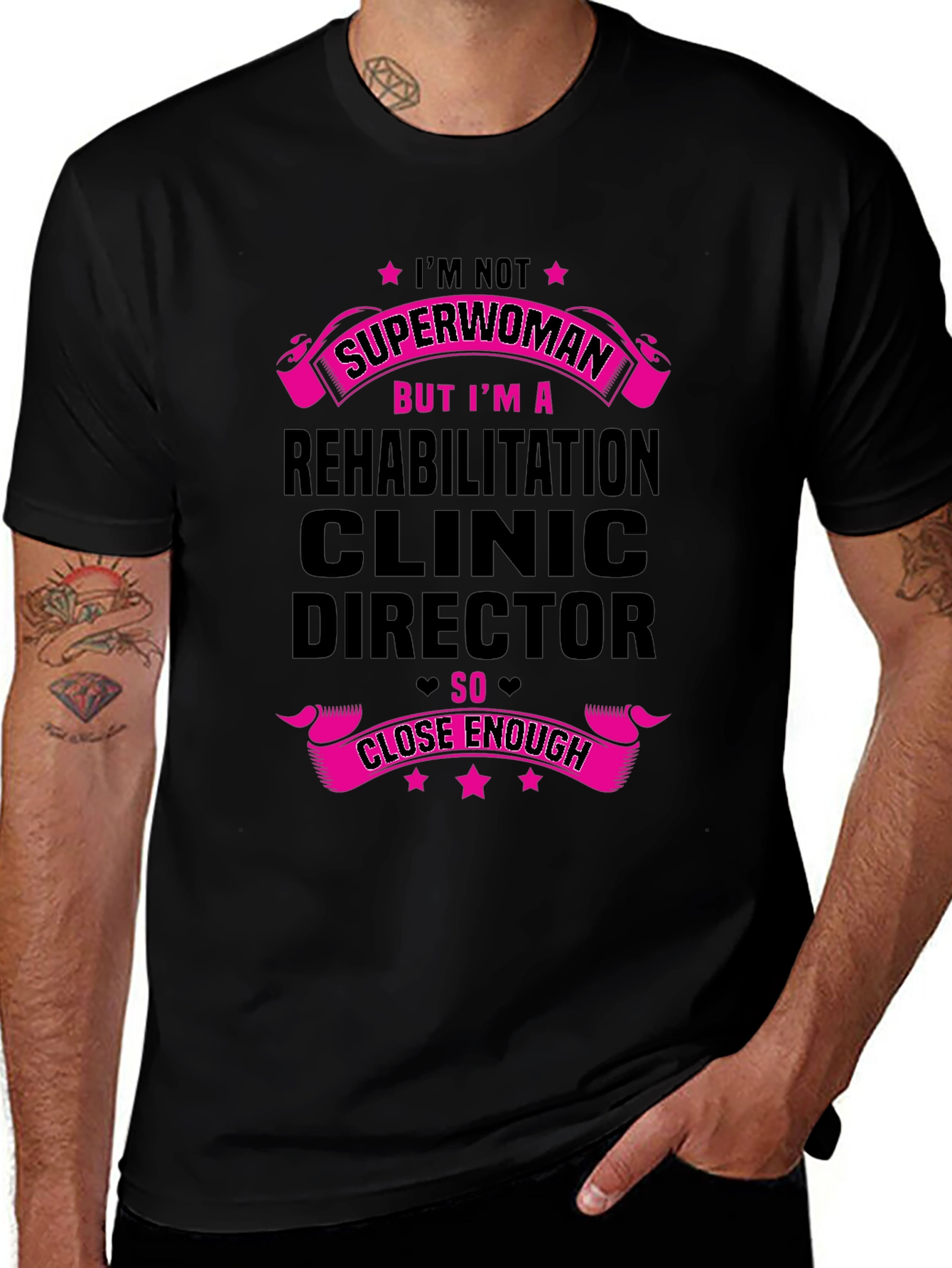 Superwoman Rehab Clinic Director T-Shirt