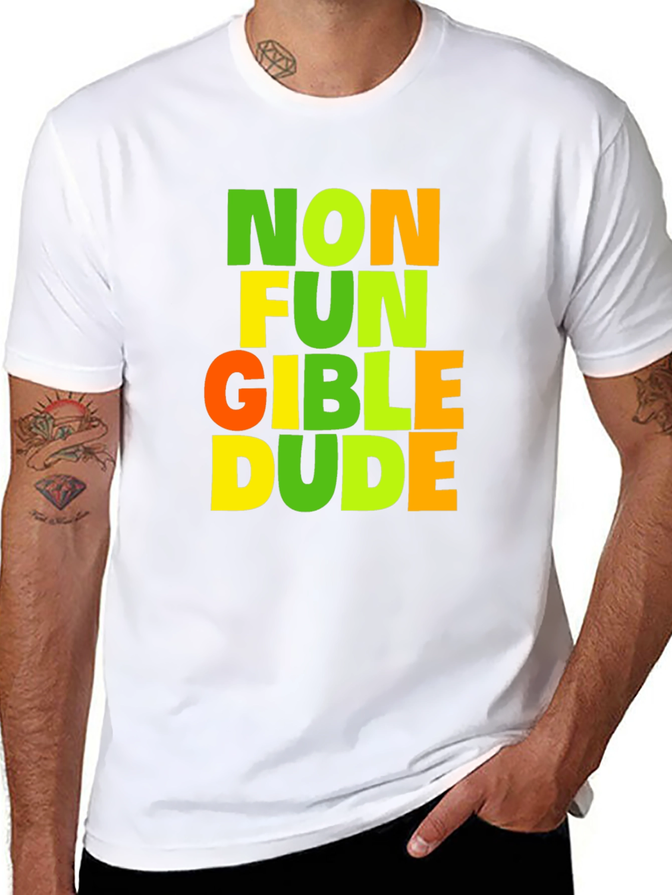 Non-Fungible Dude Graphic Tee