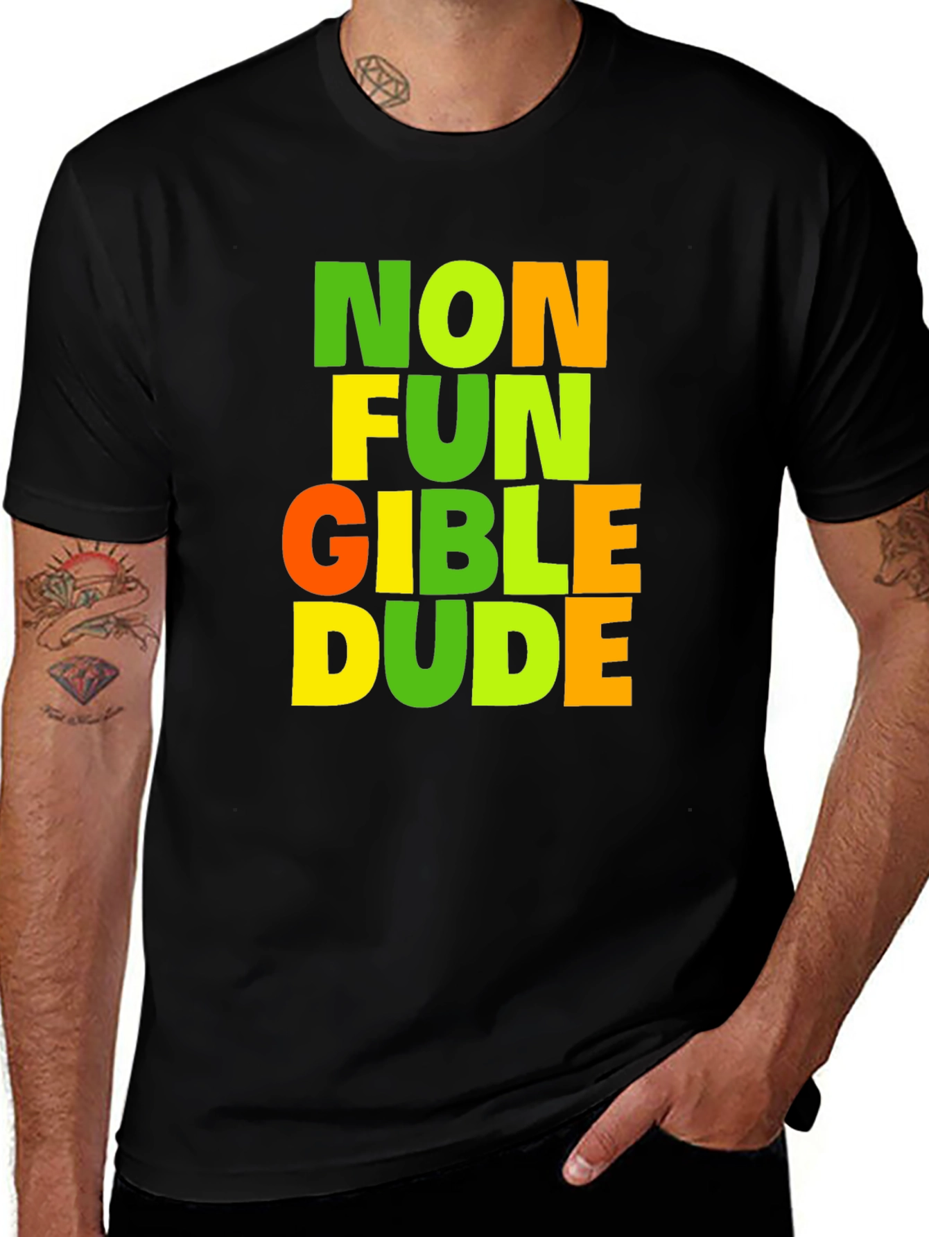 Non-Fungible Dude Graphic Tee
