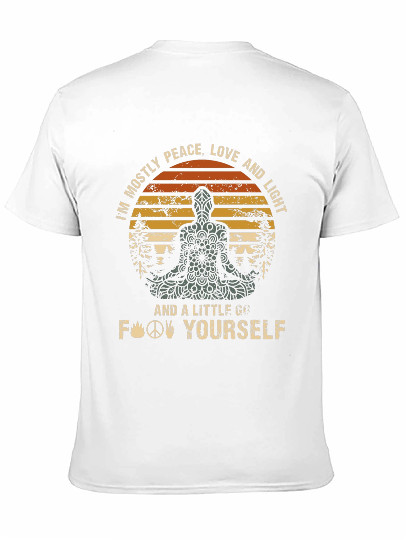 Peace Love & Light Graphic T-Shirt