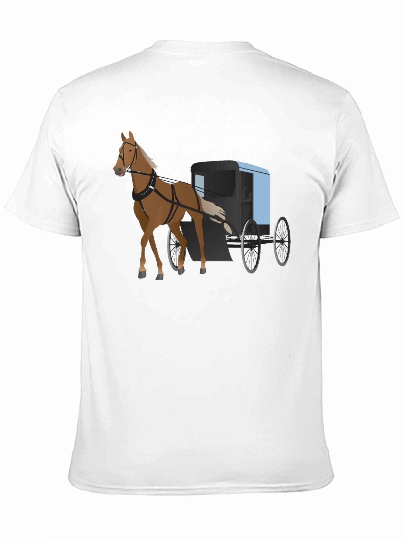 Horse Drawn Carriage T-Shirt