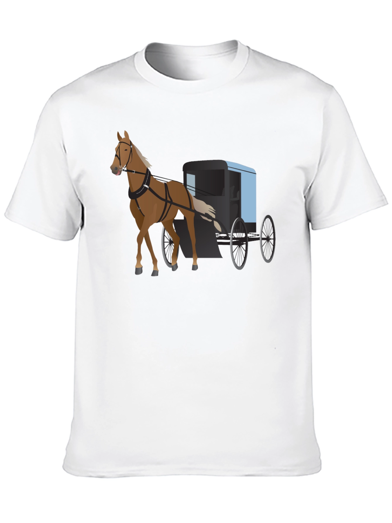 Horse Drawn Carriage T-Shirt