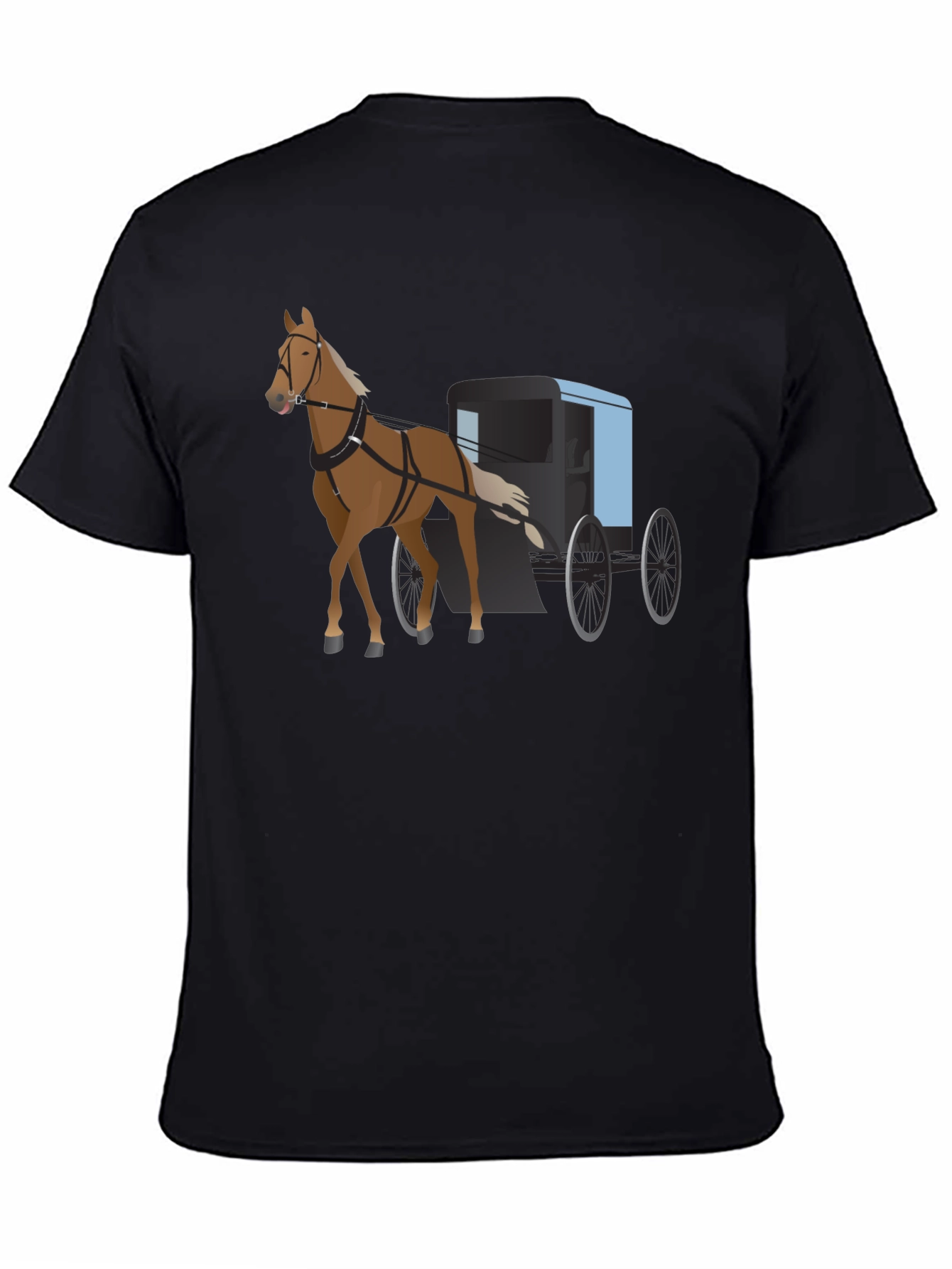 Horse Drawn Carriage T-Shirt