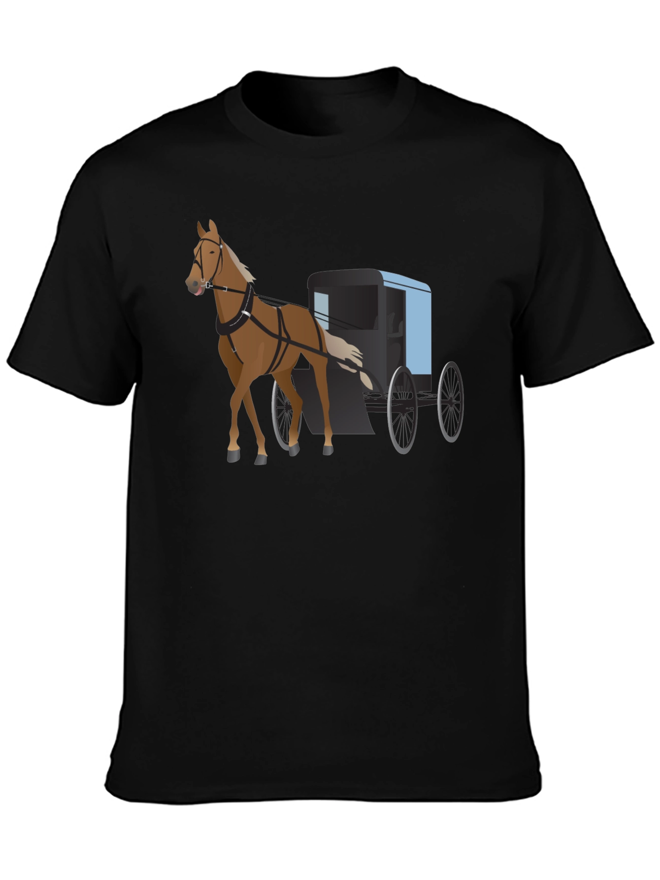 Horse Drawn Carriage T-Shirt
