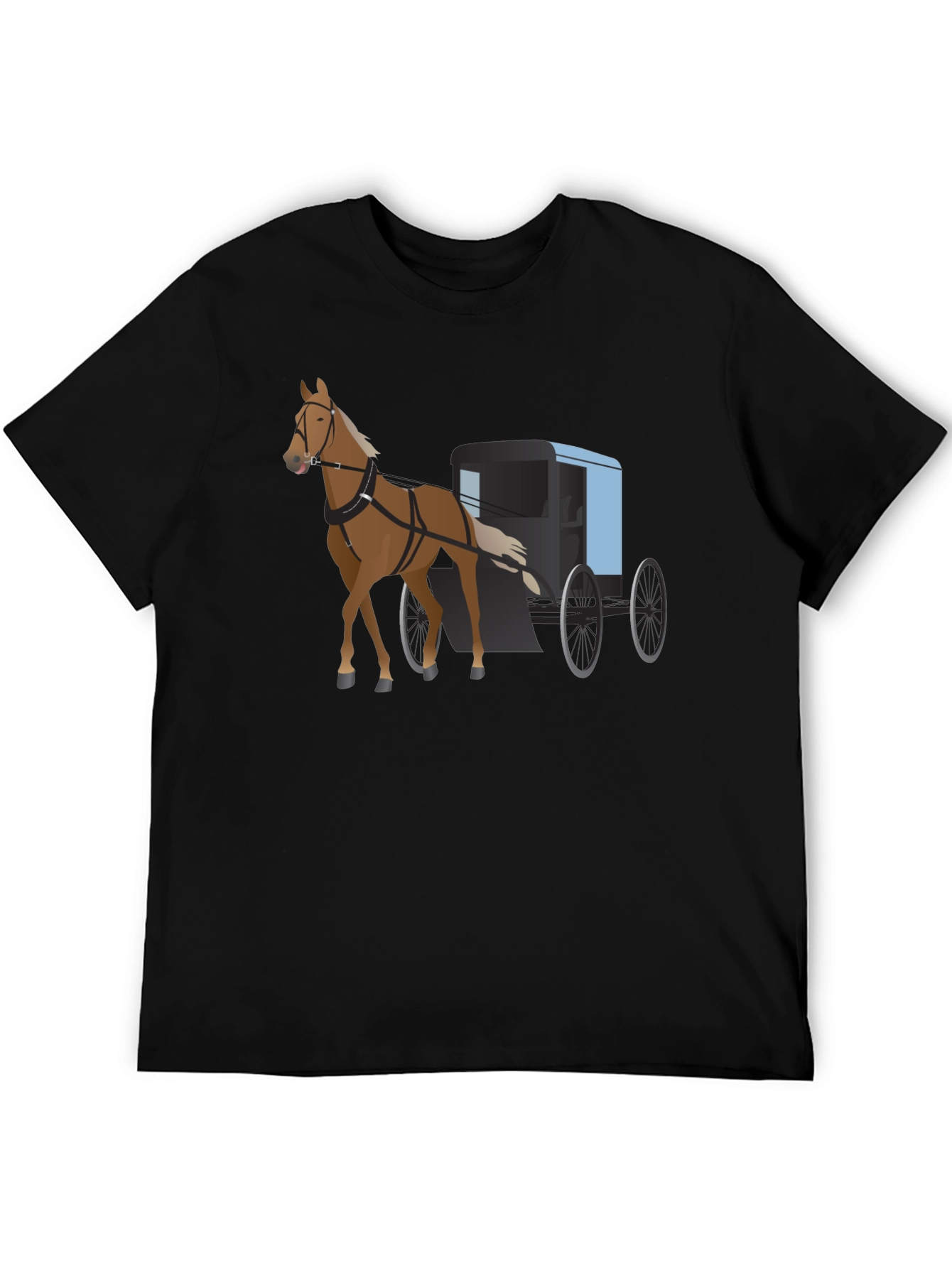 Horse Drawn Carriage T-Shirt