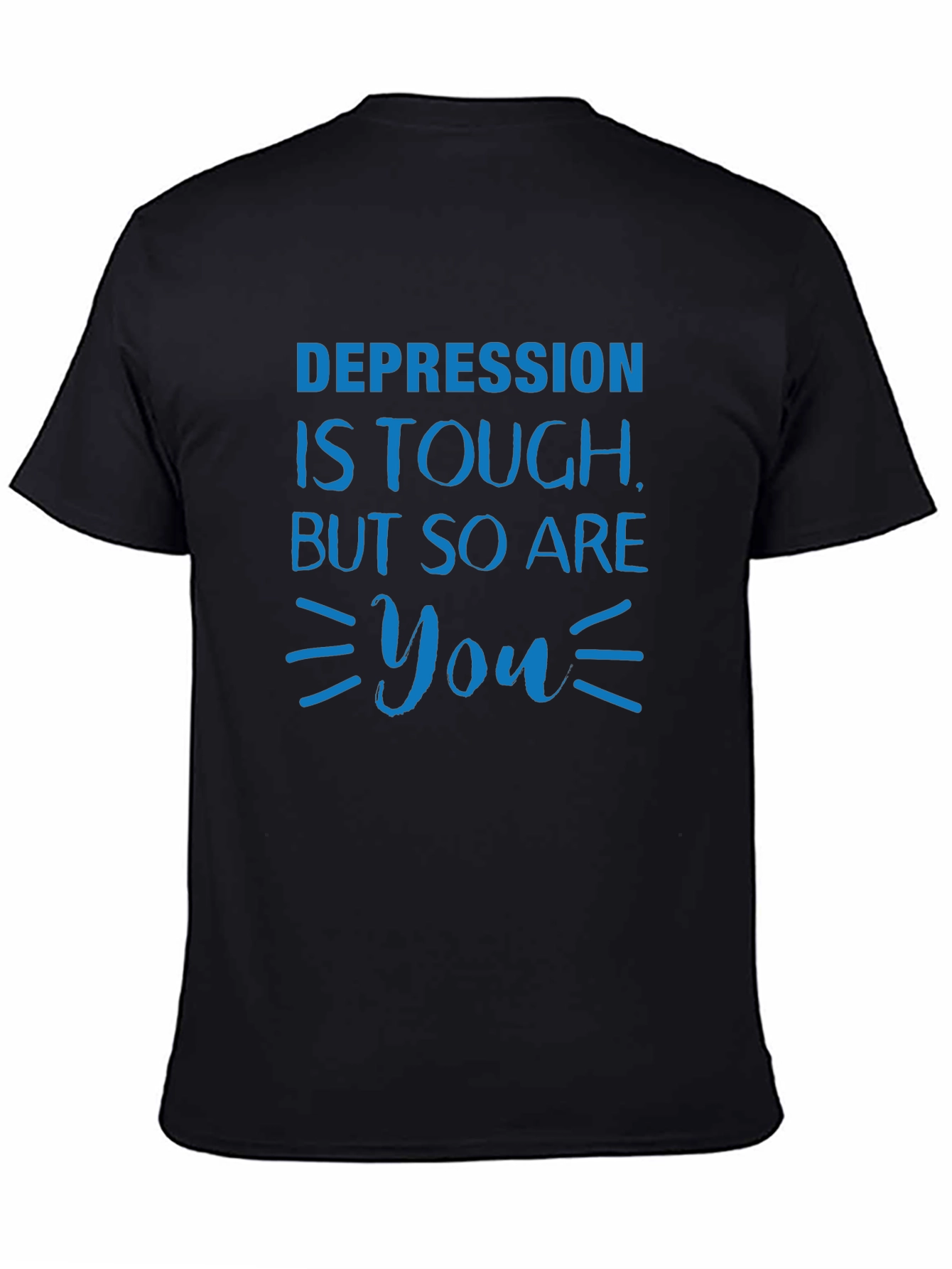 Depression is Tough T-Shirt: Mental Health Awareness