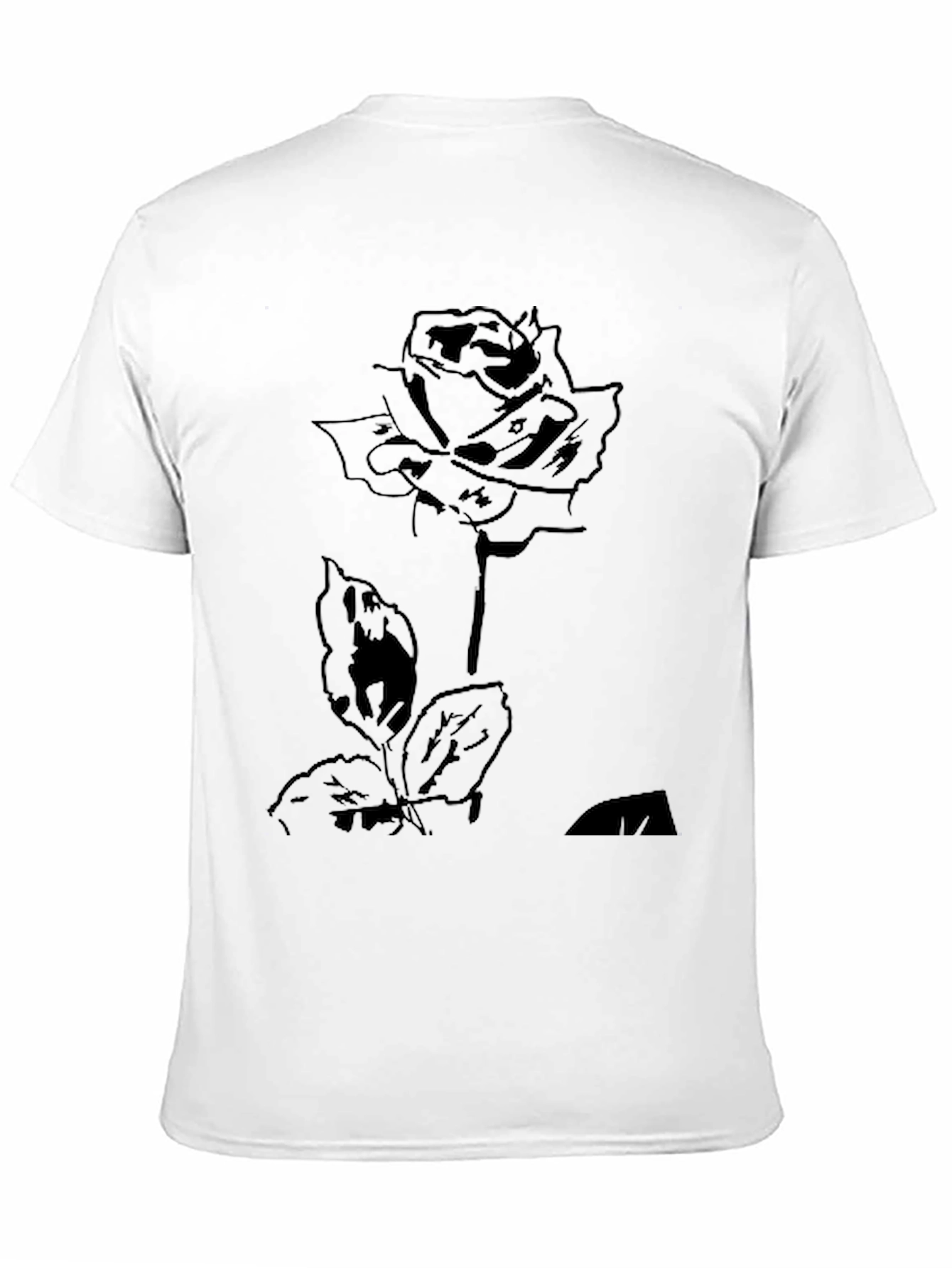 Black Rose Graphic T-Shirt