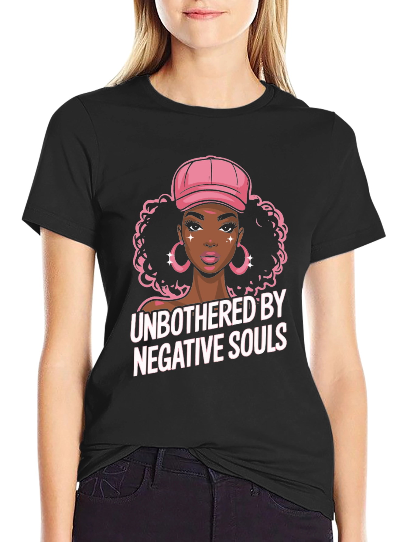 Unbothered By Negative Souls Graphic Tee