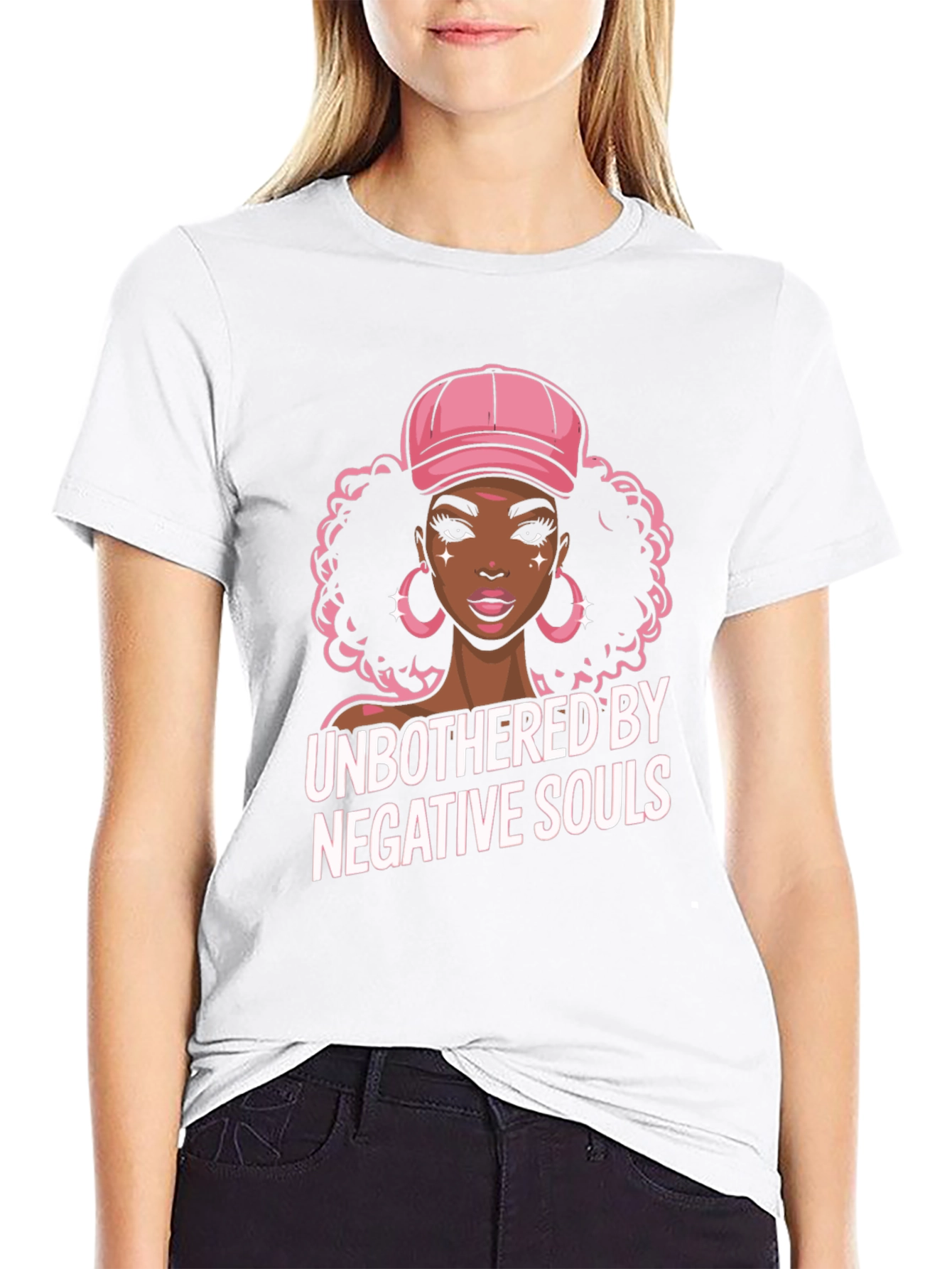 Unbothered By Negative Souls Graphic Tee
