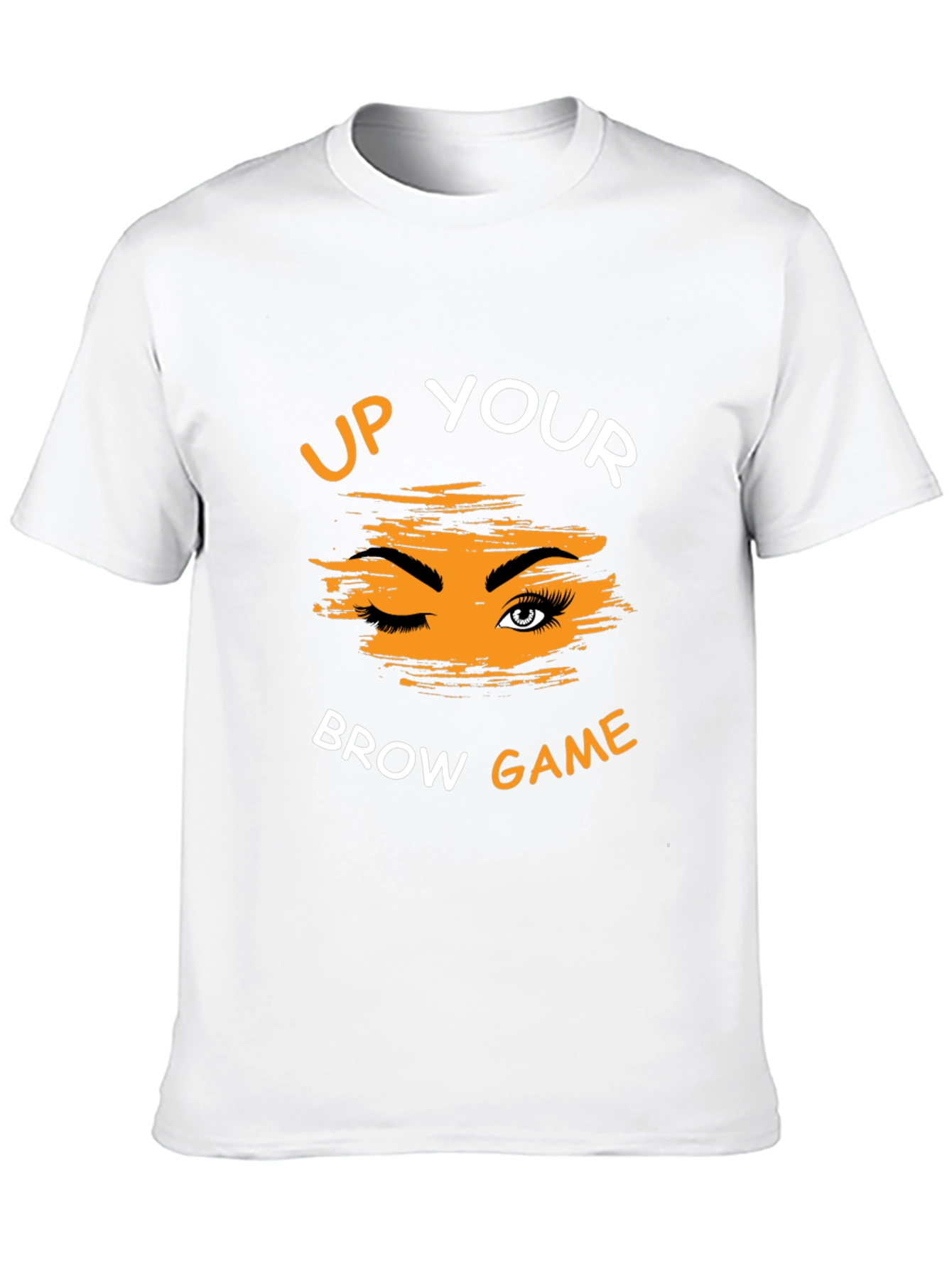Up Your Brow Game Graphic Tee - Unisex