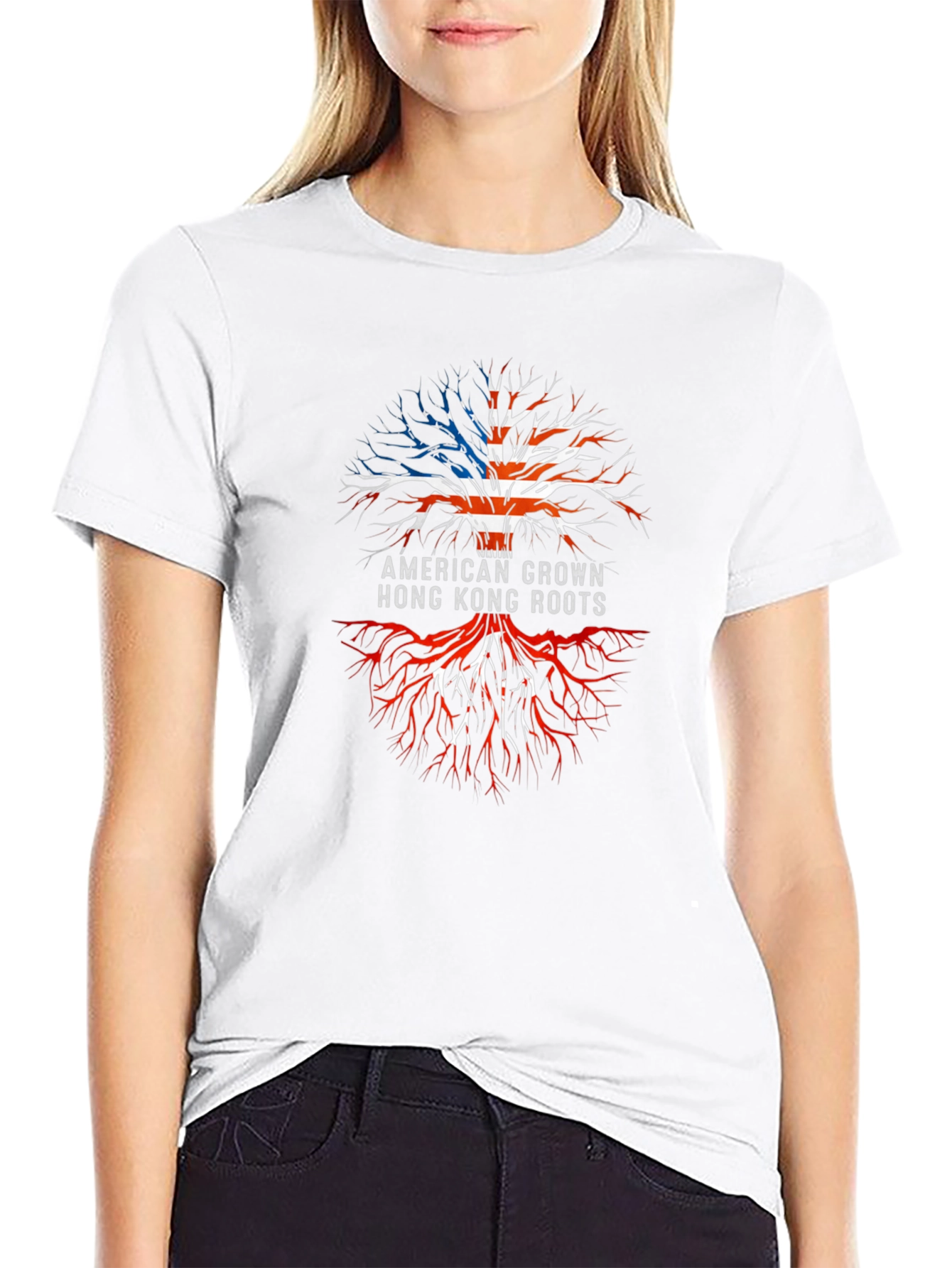 American Grown Hong Kong Roots T-Shirt