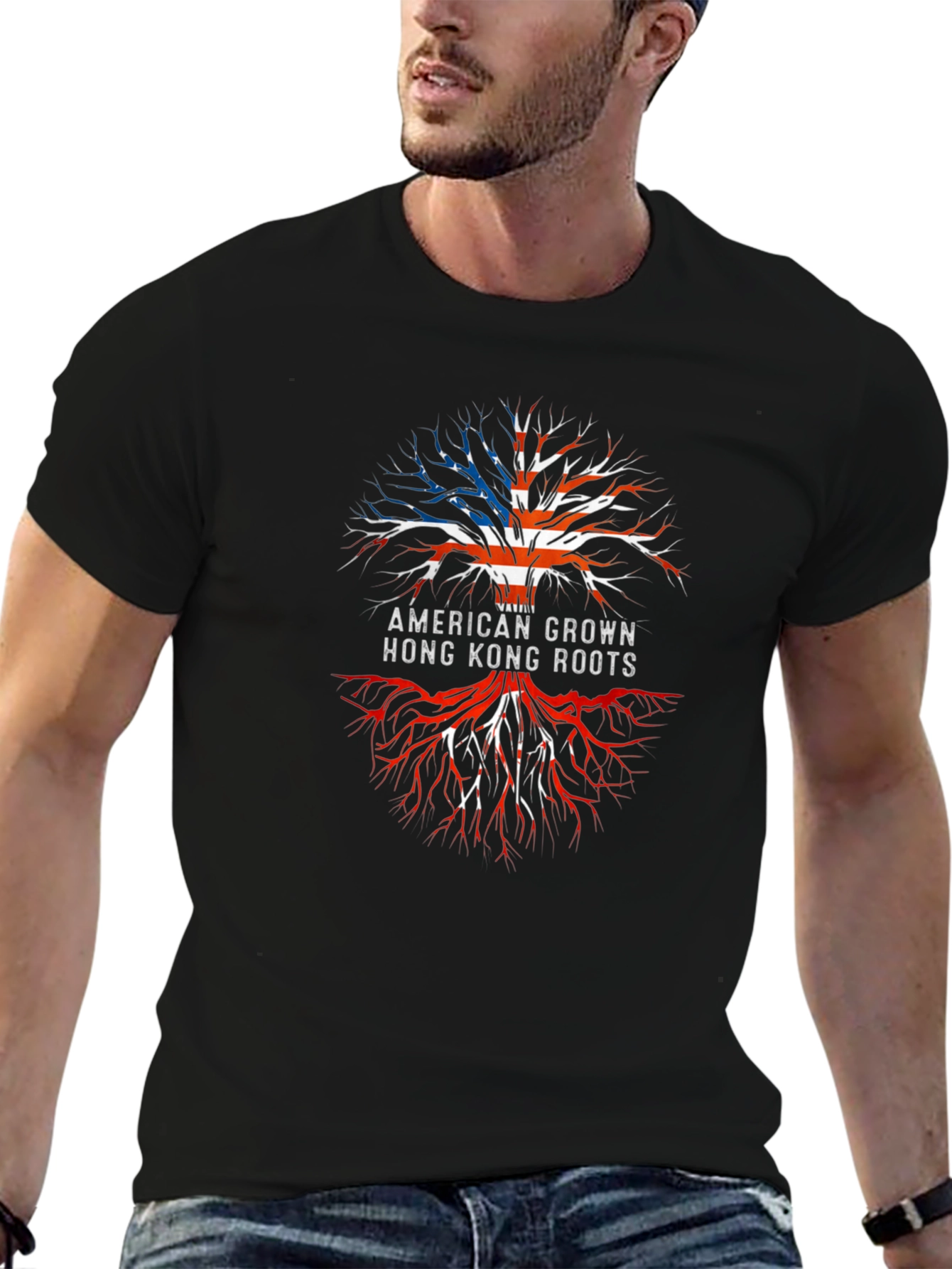 American Grown Hong Kong Roots T-Shirt