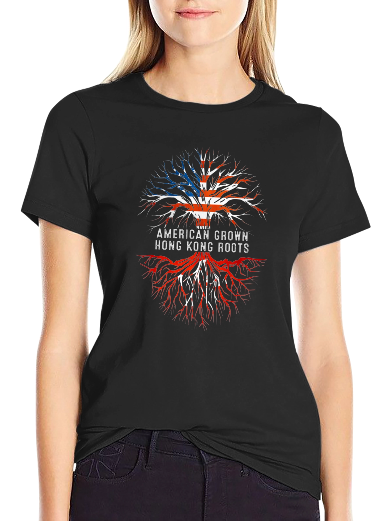 American Grown Hong Kong Roots T-Shirt