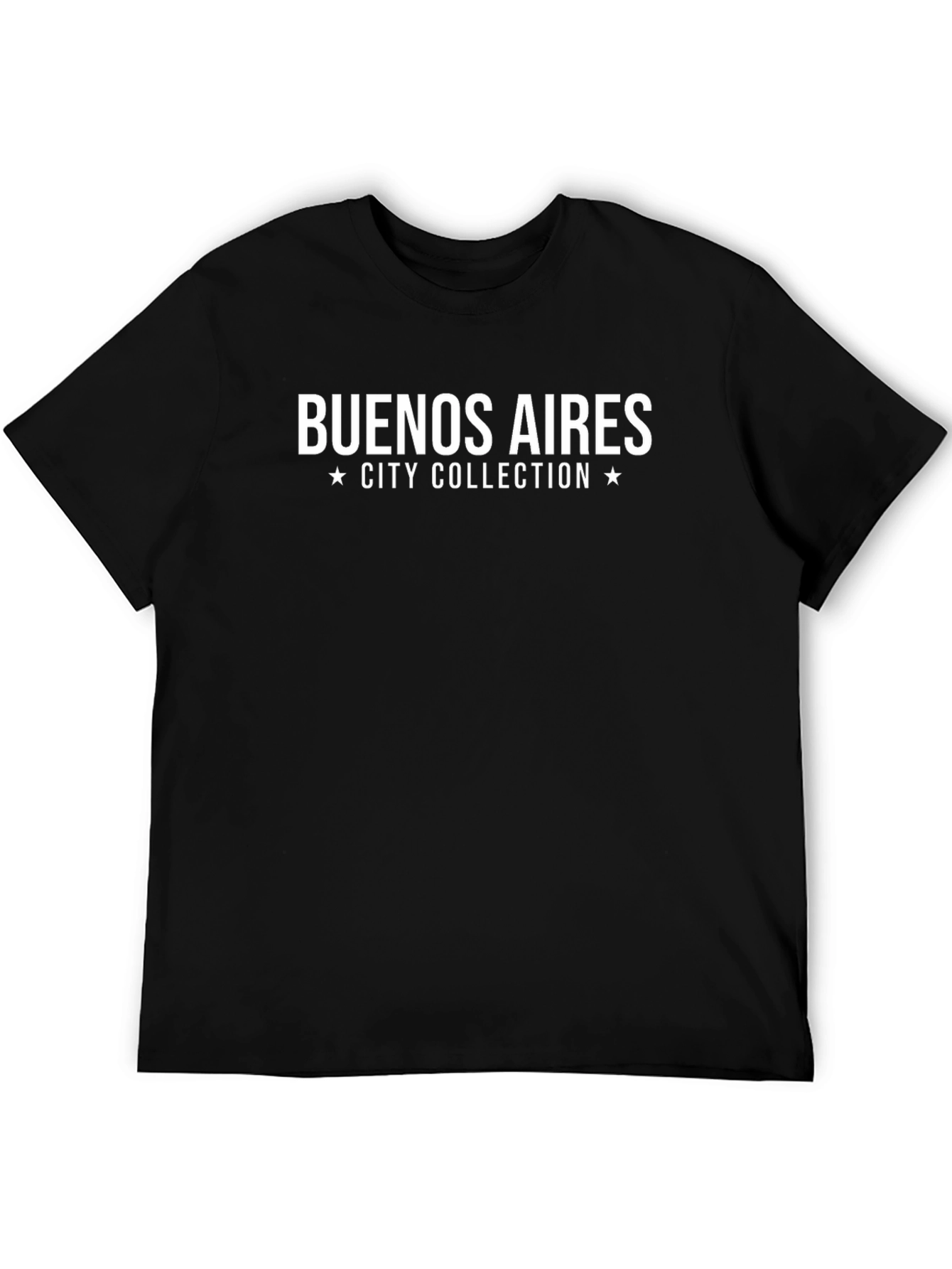 Buenos Aires City Collection Black T-Shirt