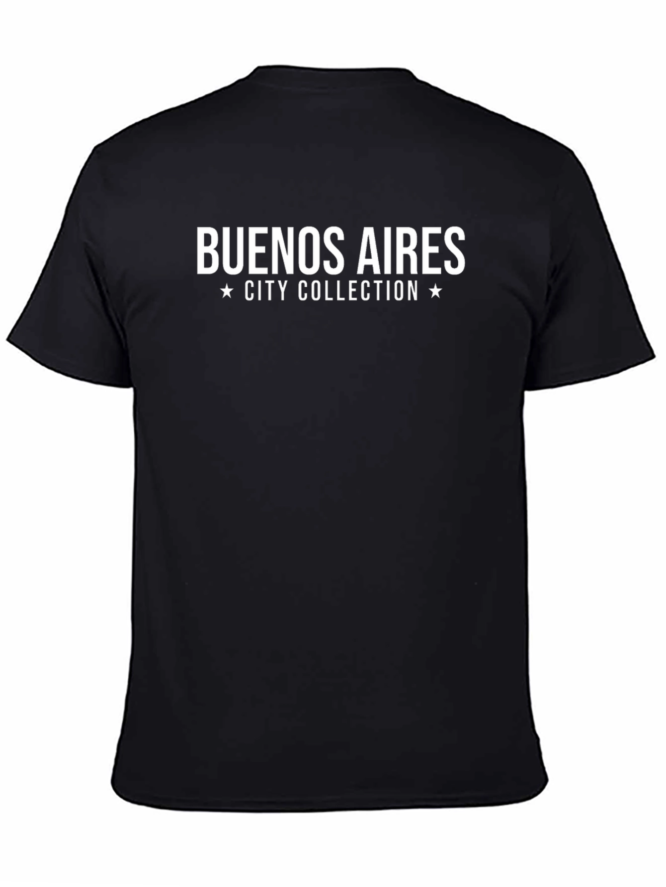 Buenos Aires City Collection Black T-Shirt