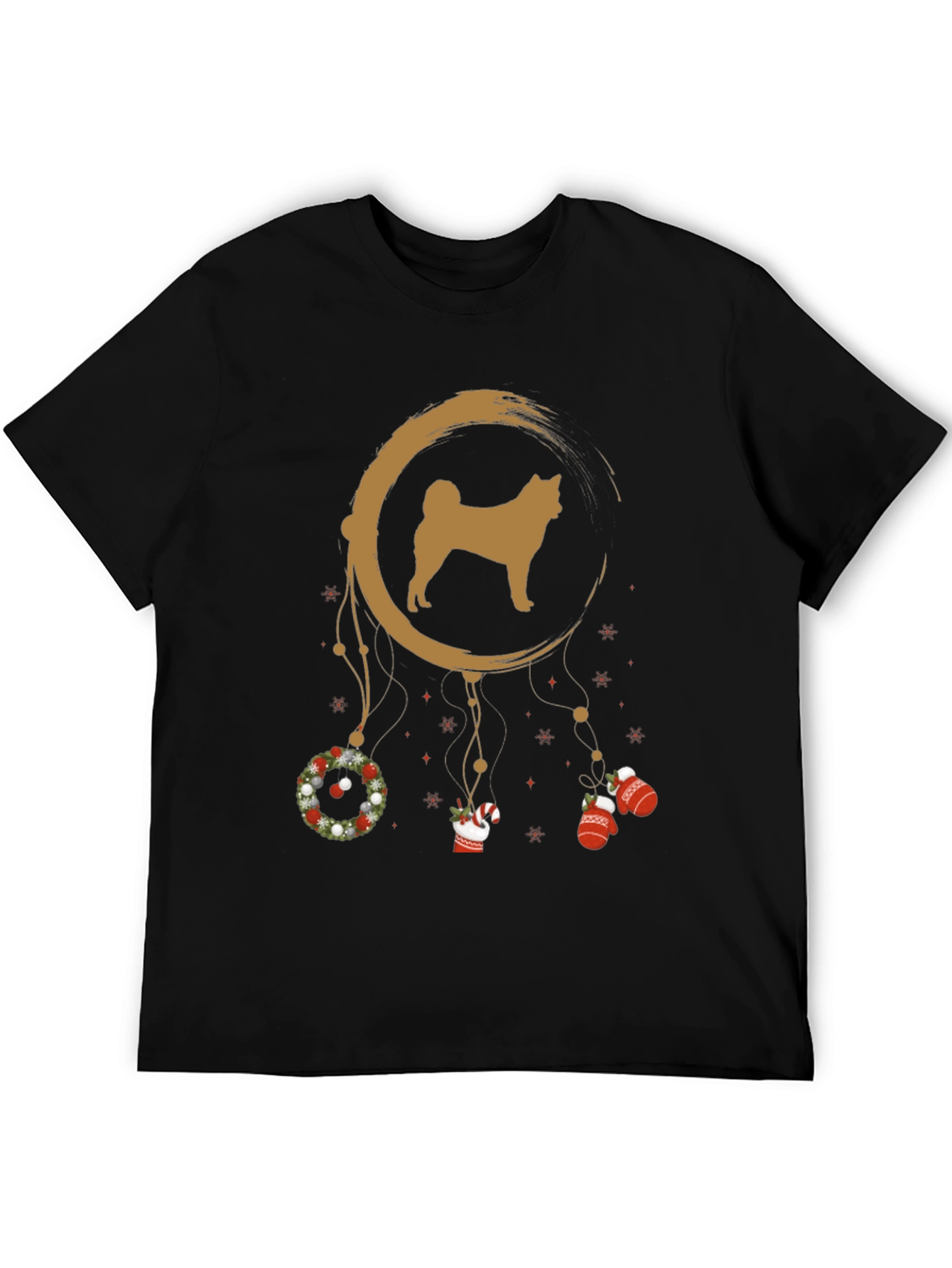 Akita Christmas Dreamcatcher T-Shirt