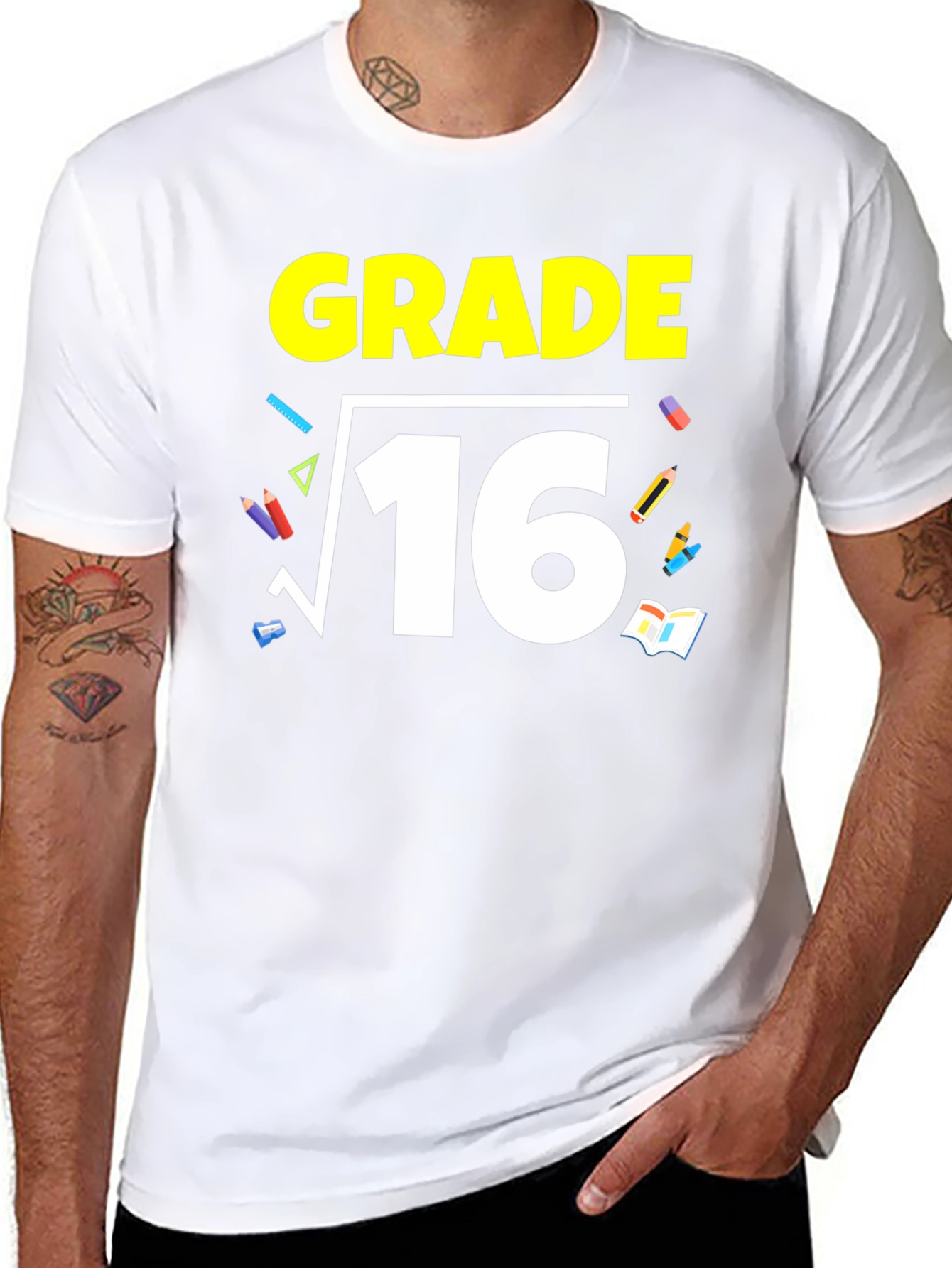 4th Grade T-Shirt - Square Root of 16
