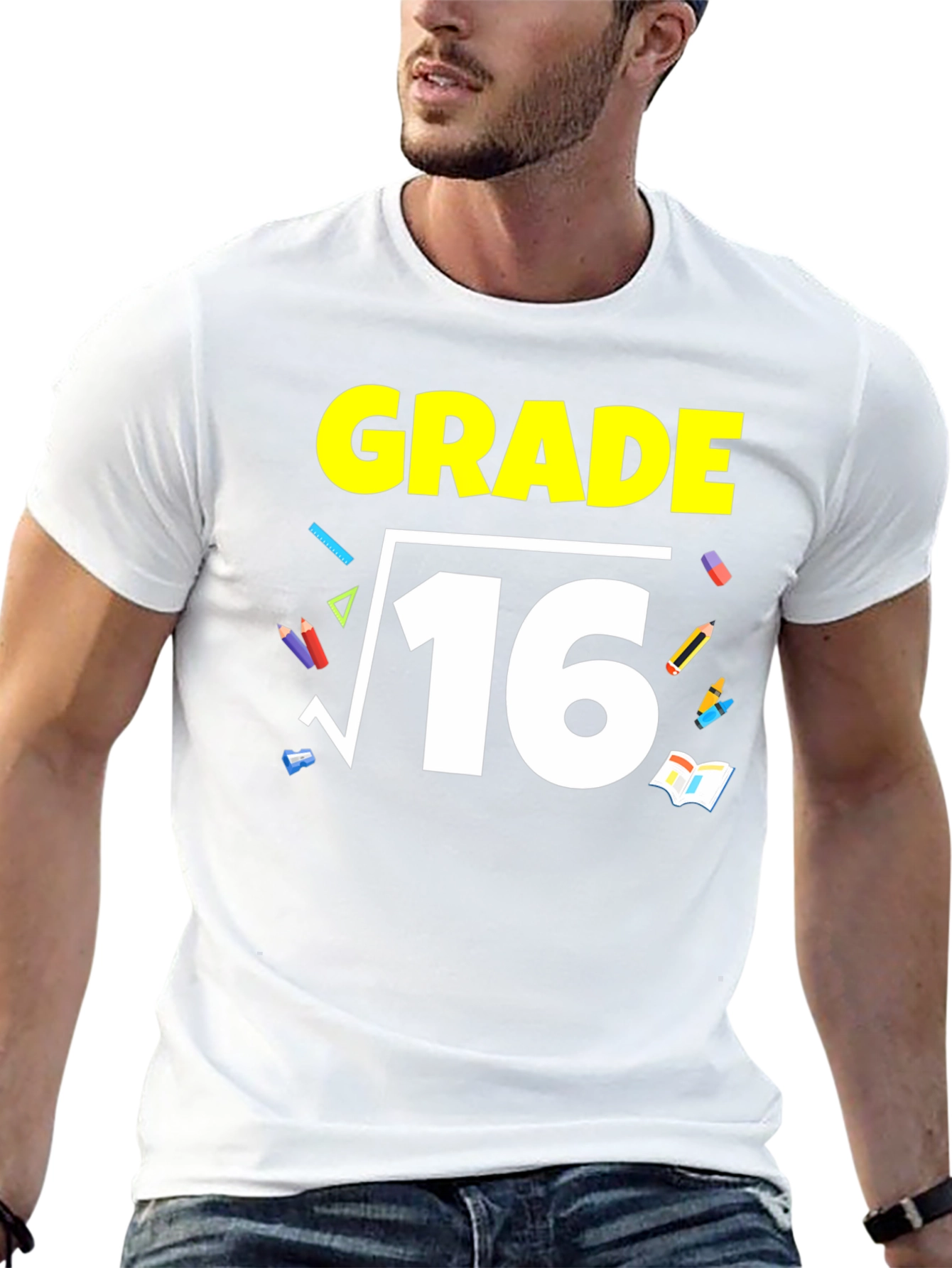 4th Grade T-Shirt - Square Root of 16