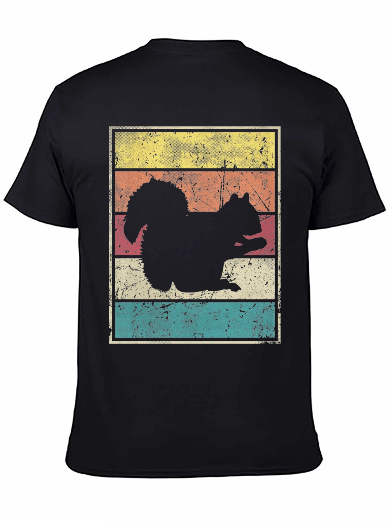 Retro Squirrel Graphic T-Shirt