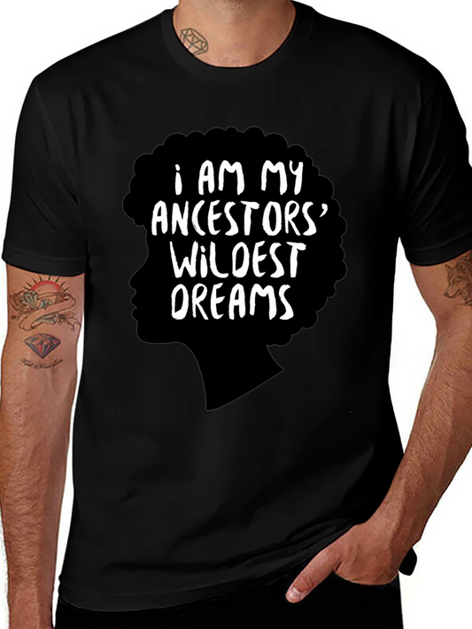 Ancestors Wildest Dreams Black Graphic Tee