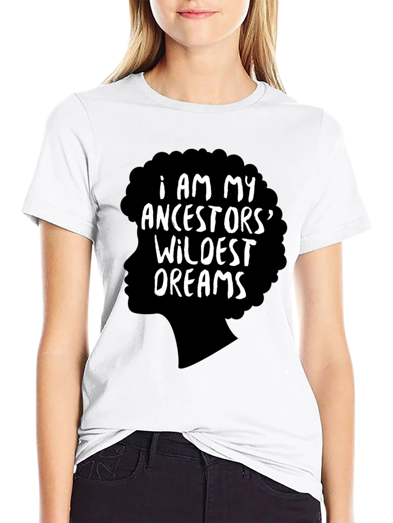 Ancestors Wildest Dreams Black Graphic Tee