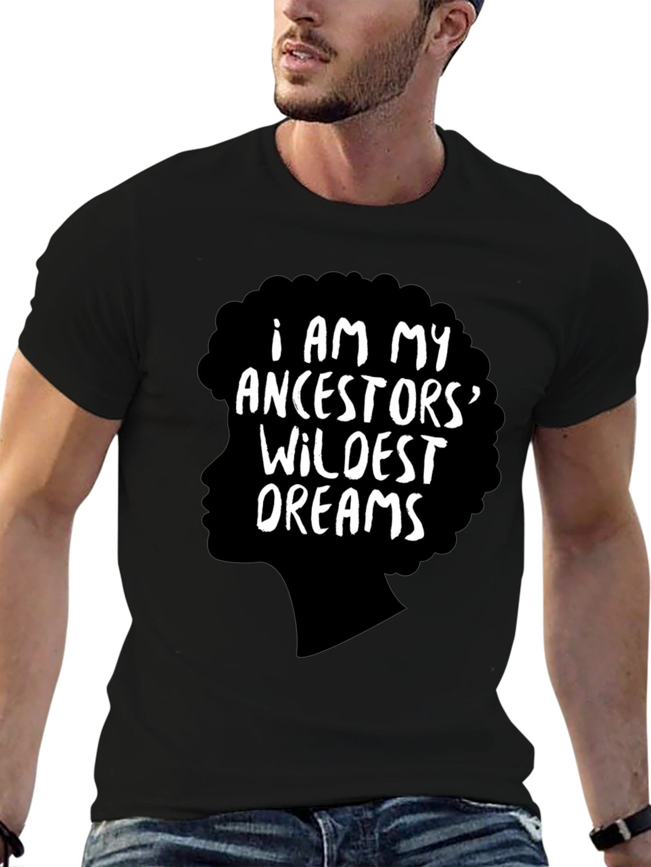 Ancestors Wildest Dreams Black Graphic Tee