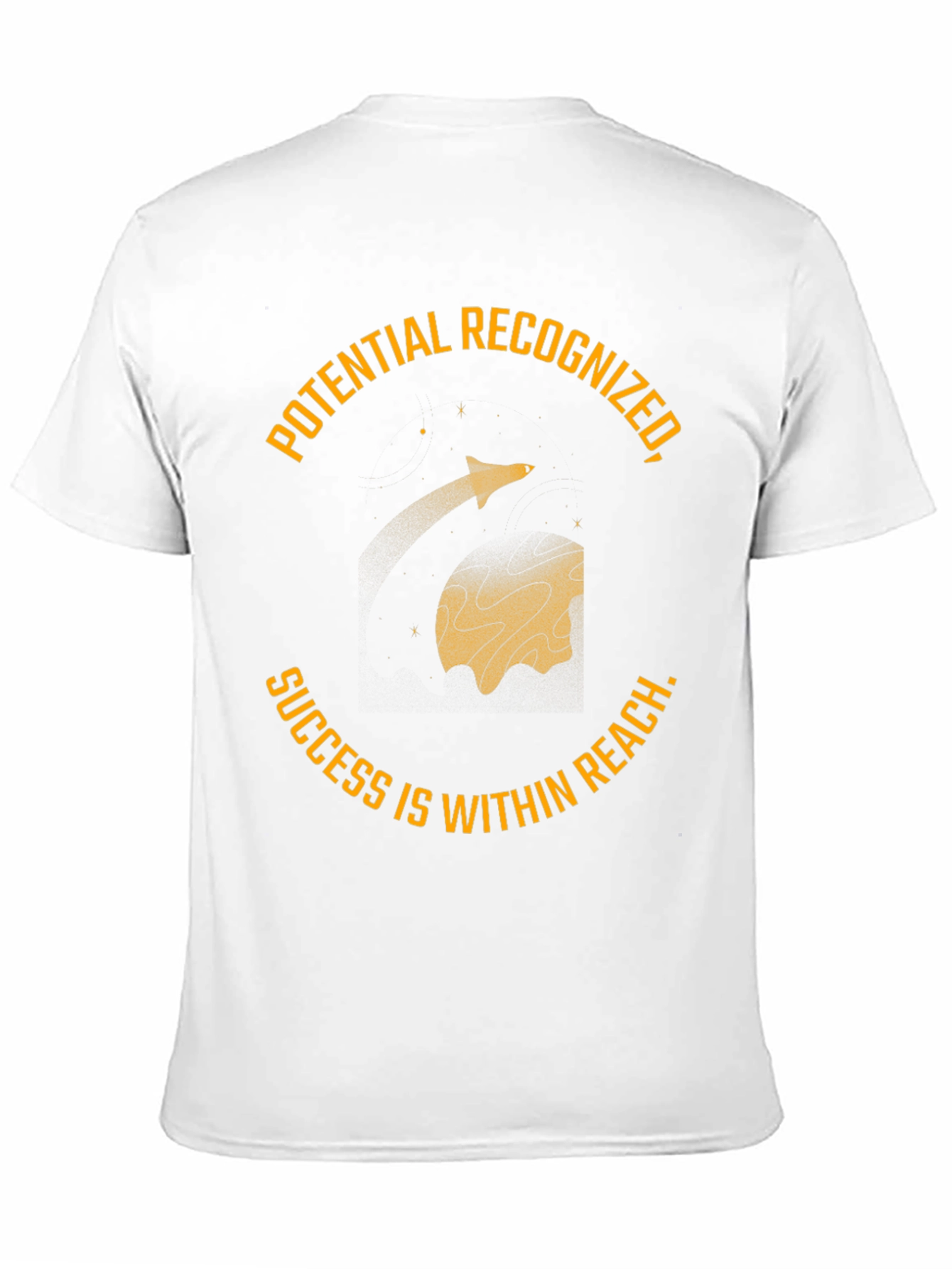 Potential Recognized Black Graphic T-Shirt