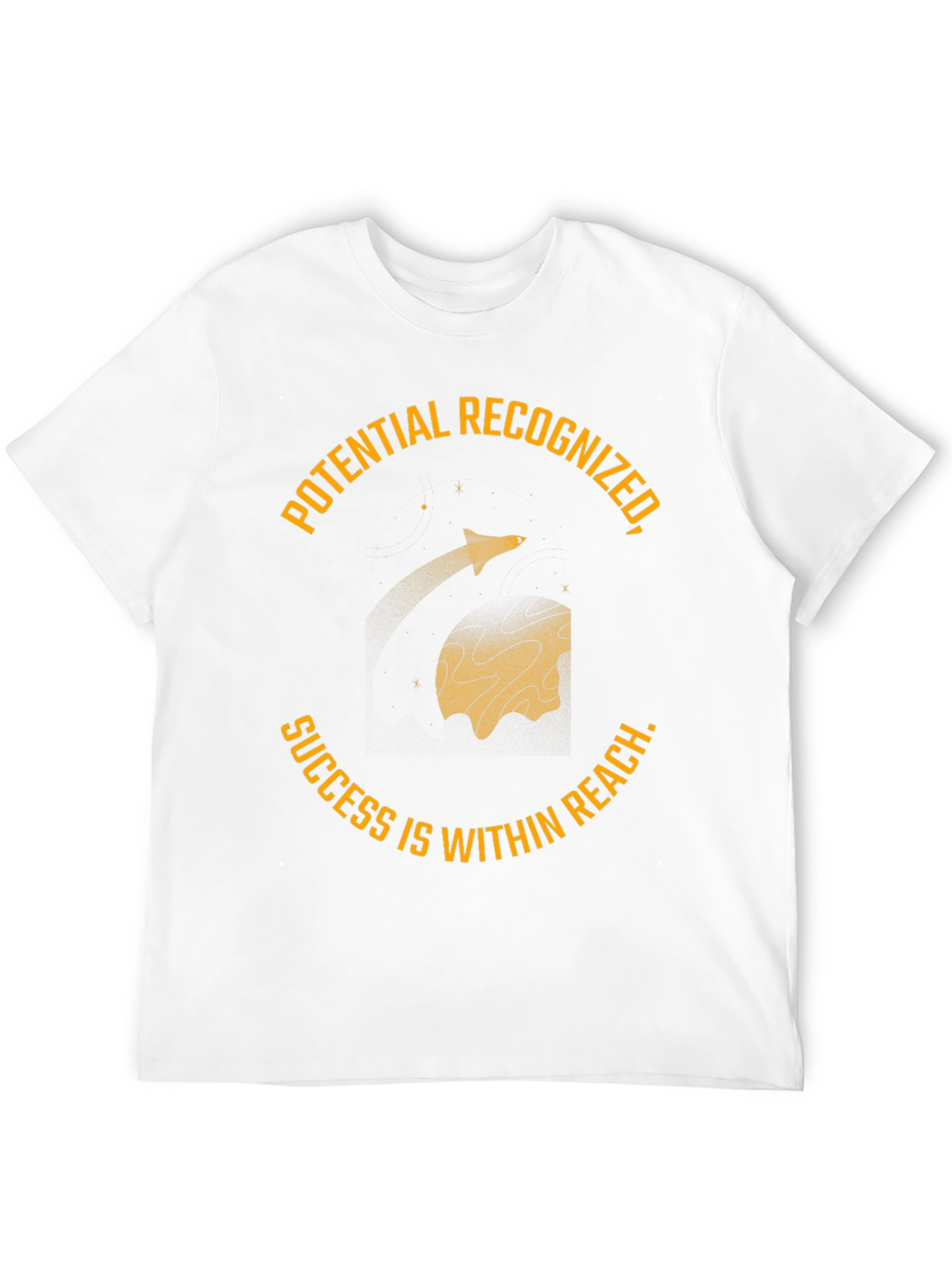 Potential Recognized Black Graphic T-Shirt