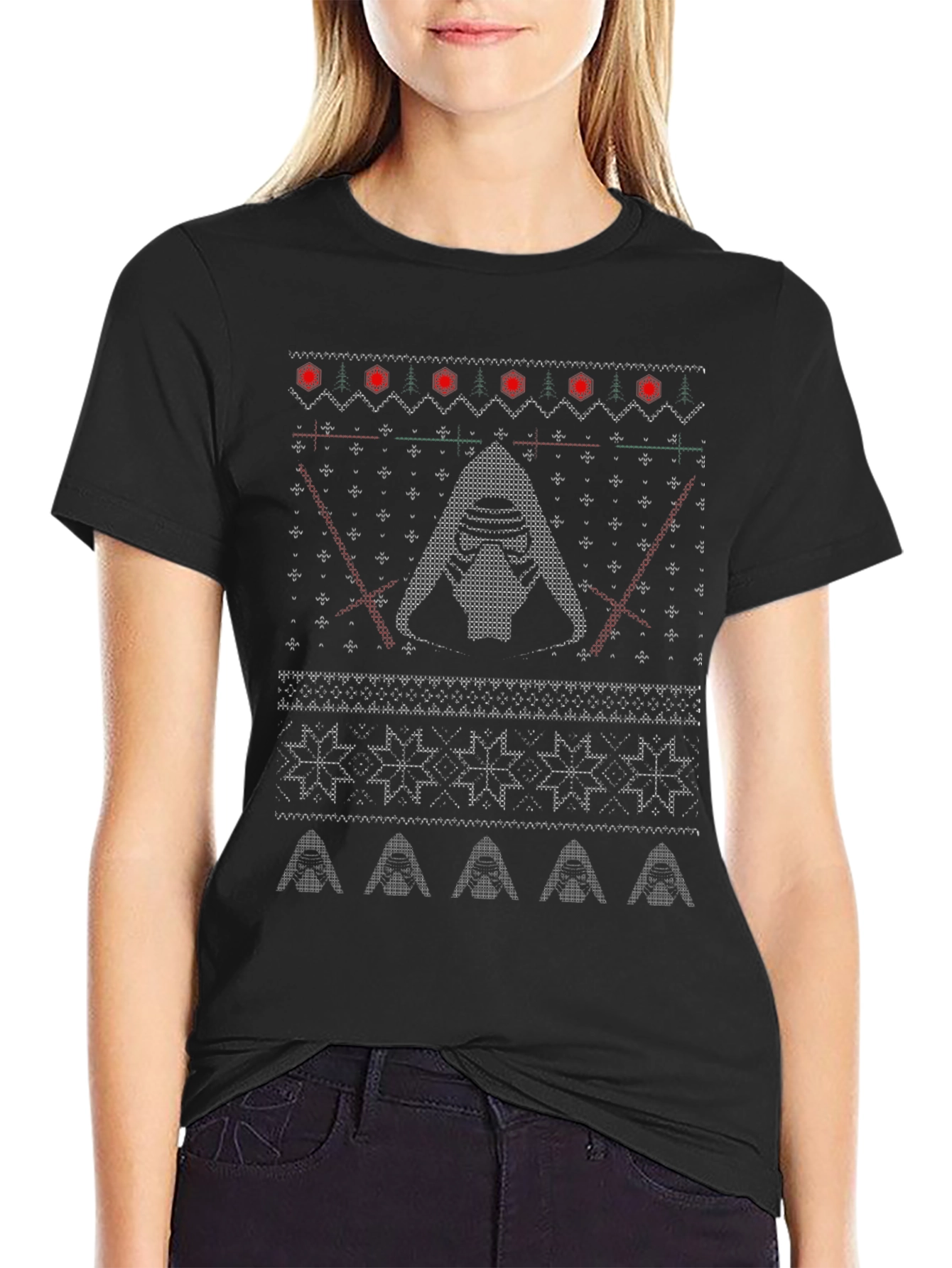 Star Wars Kylo Ren Ugly Christmas Sweater T-Shirt