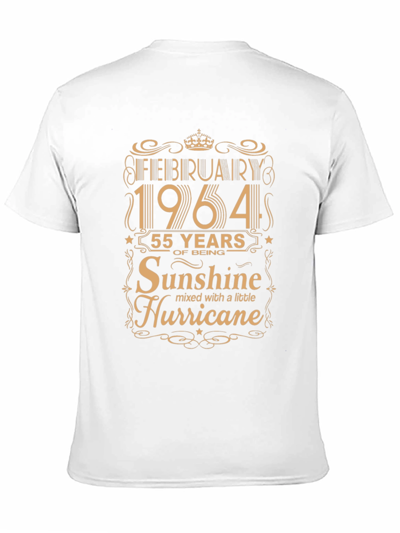 February 1964 Sunshine Hurricane Black T-Shirt