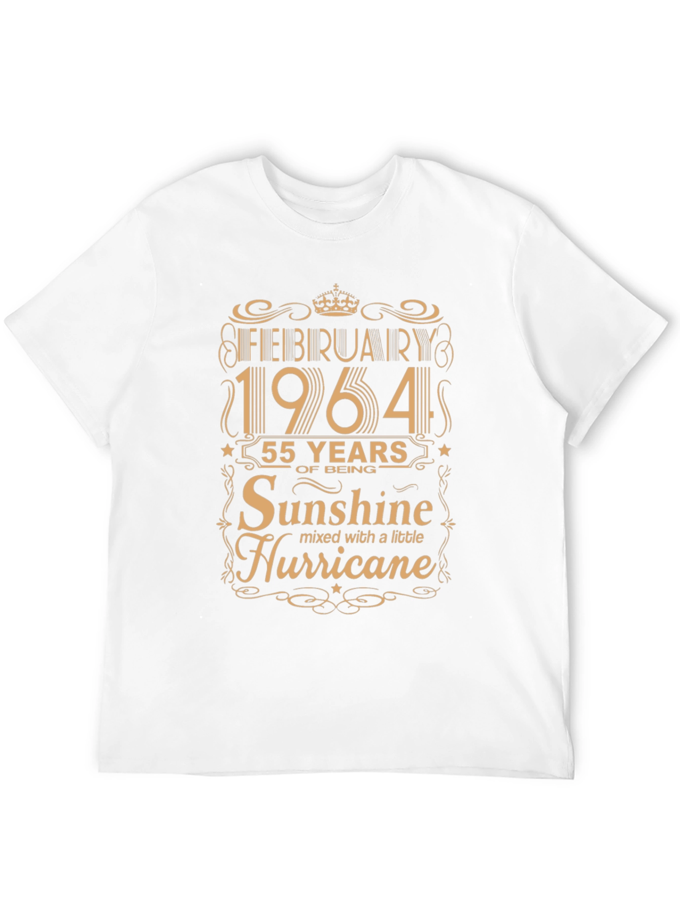 February 1964 Sunshine Hurricane Black T-Shirt