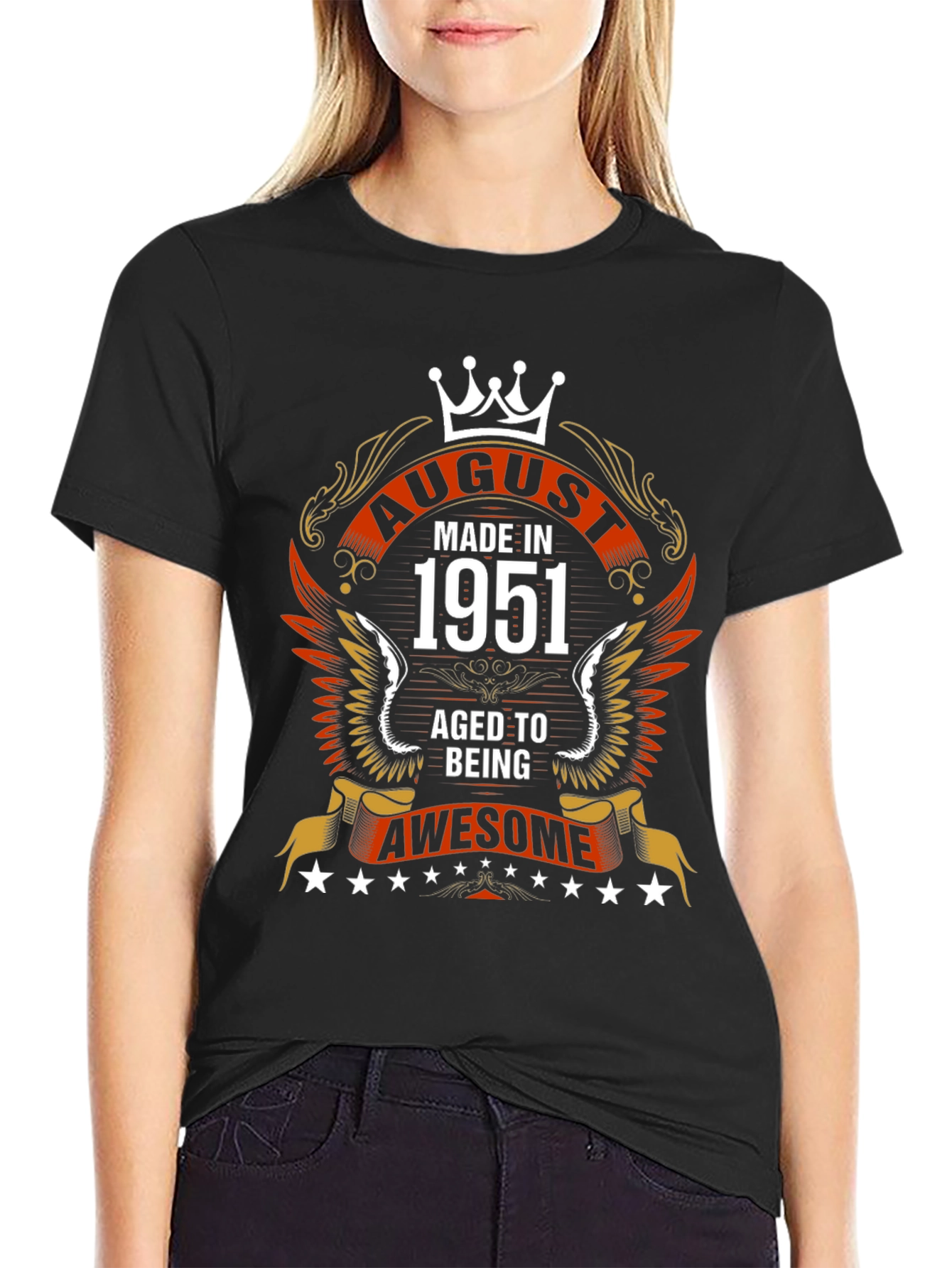 August 1951 Birthday Graphic T-Shirt