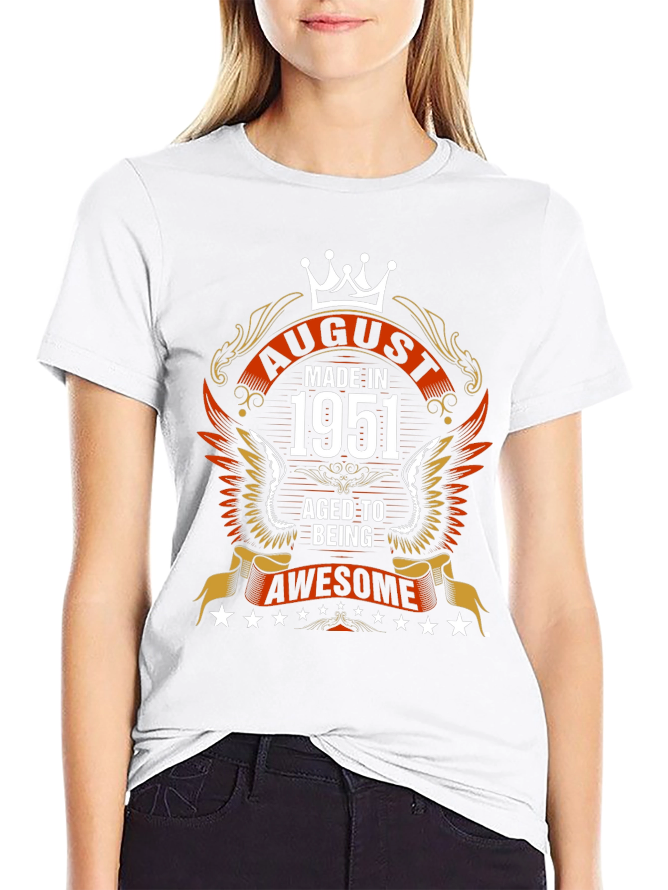 August 1951 Birthday Graphic T-Shirt