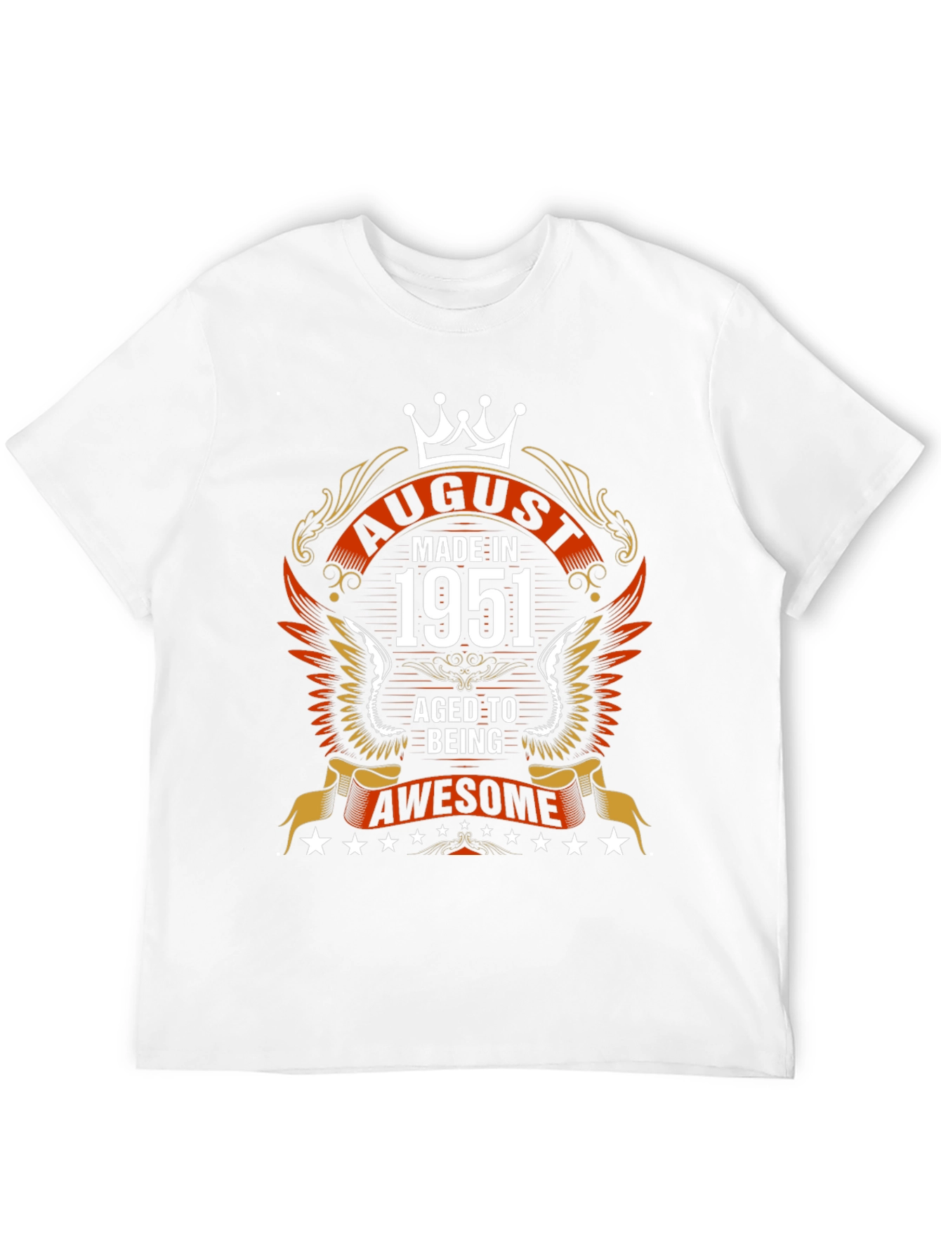 August 1951 Birthday Graphic T-Shirt