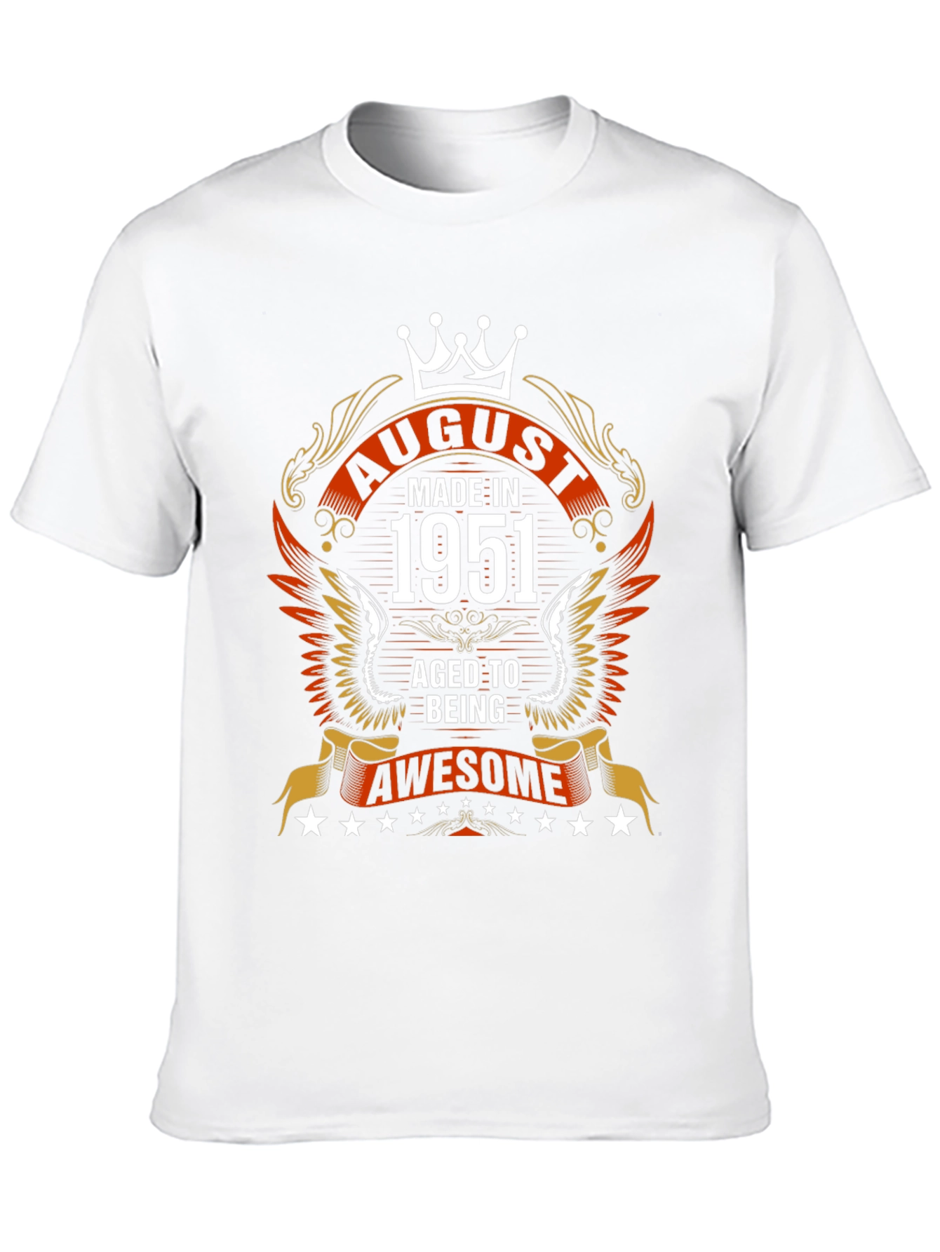 August 1951 Birthday Graphic T-Shirt