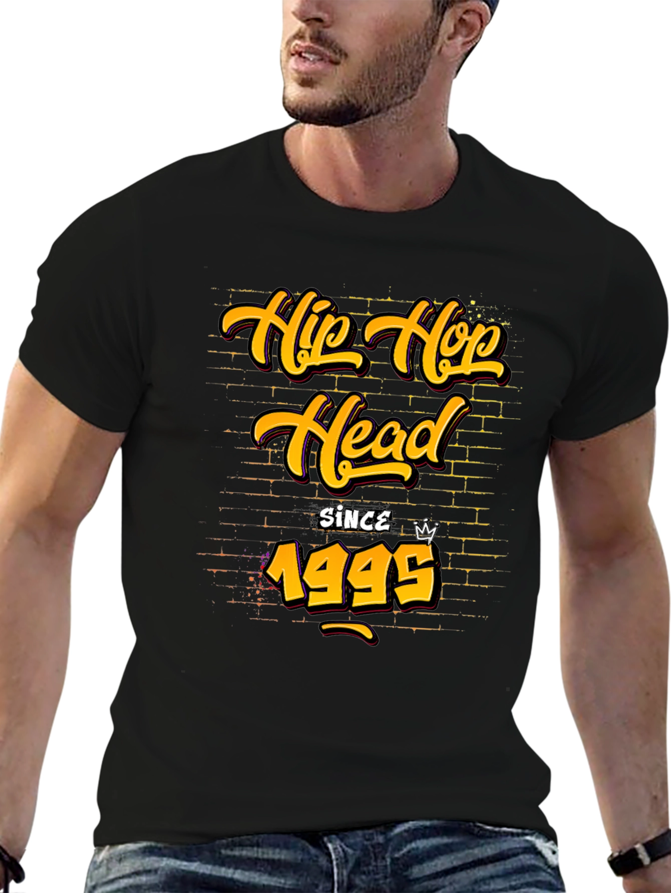 Hip Hop Head Since 1995 Graphic T-Shirt