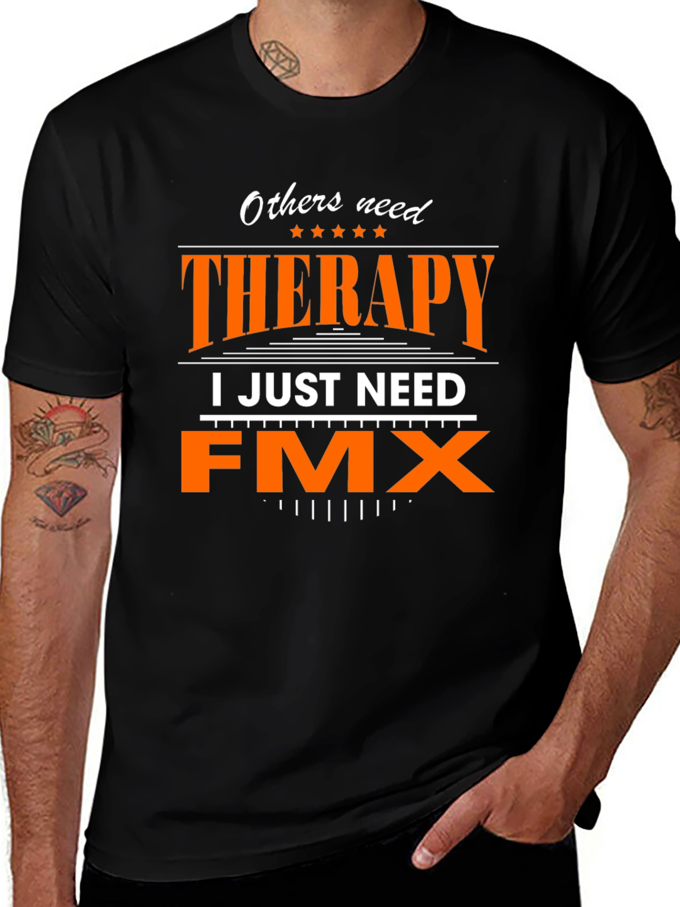 Funny FMX Therapy T-Shirt - Motocross Gift
