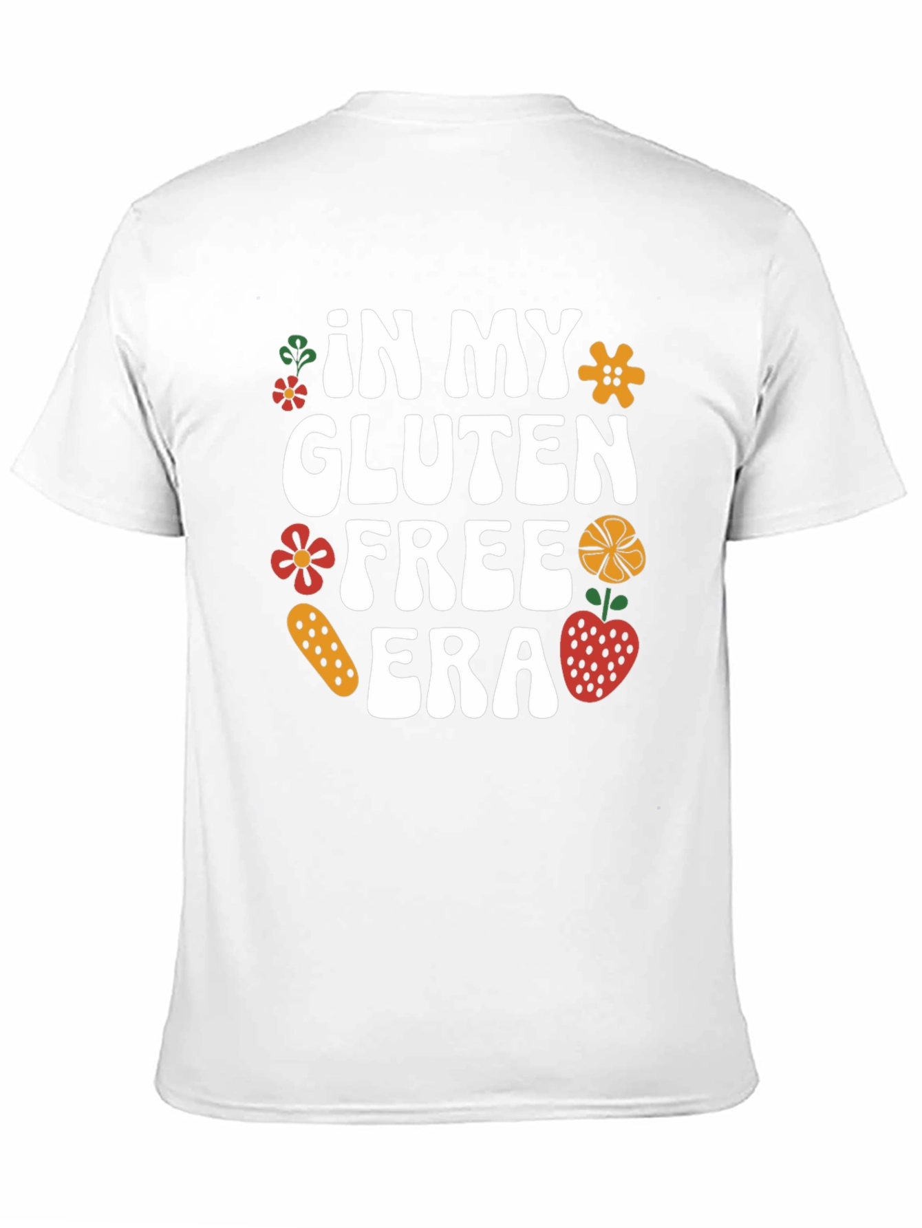 Gluten Free Era Black Graphic T-Shirt