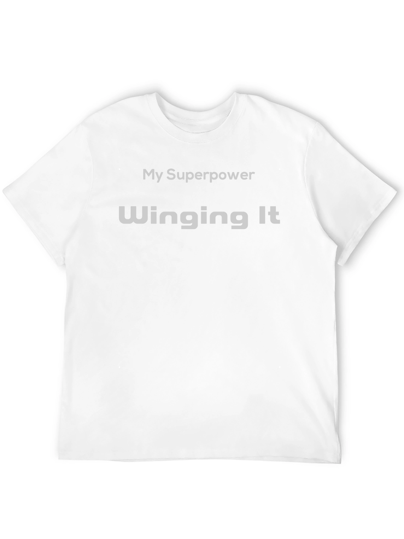 Winging It Superpower Graphic Tee - Black