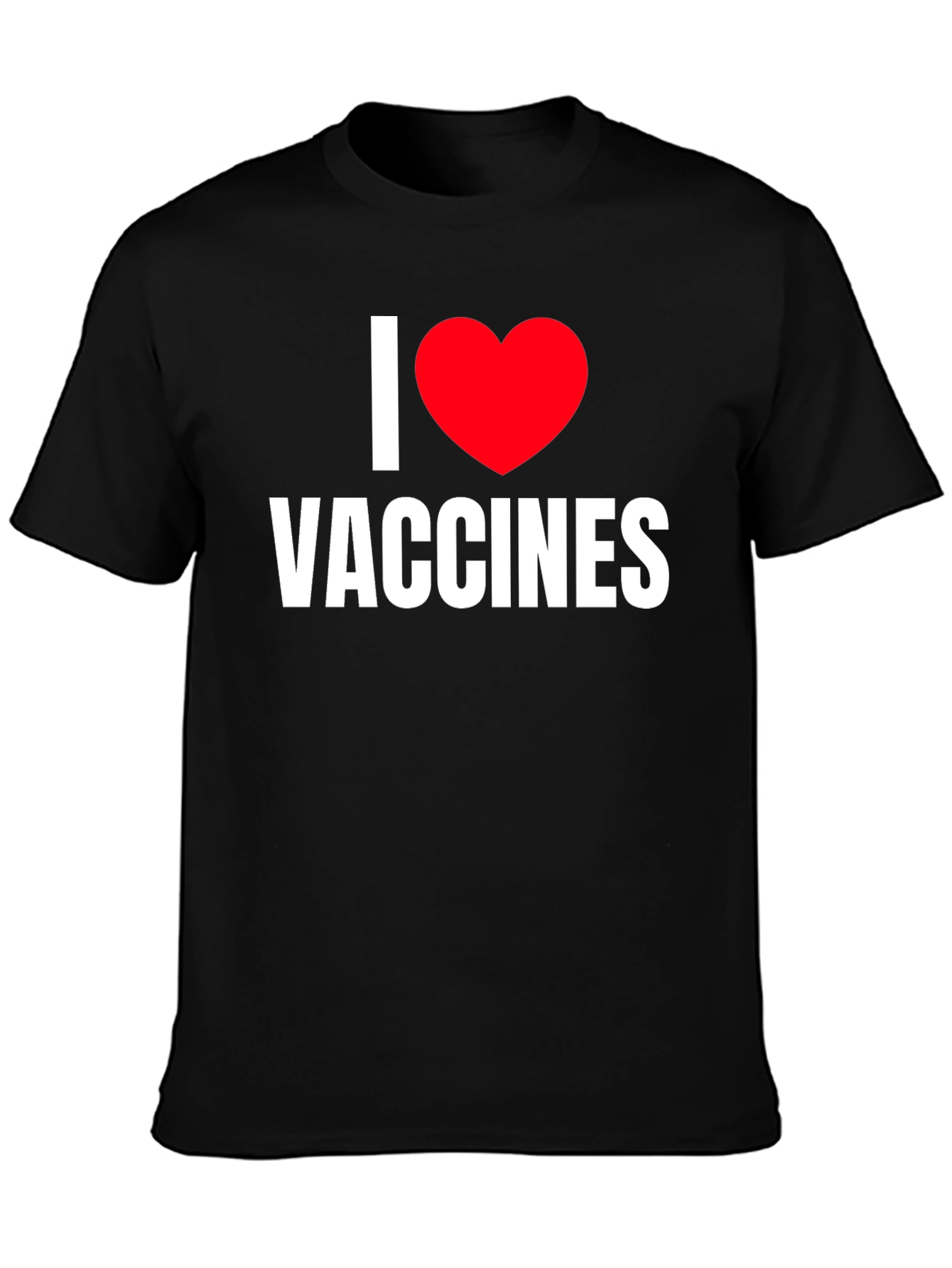 I Love Vaccines T-Shirt Pro Vaccine Supporter Tee