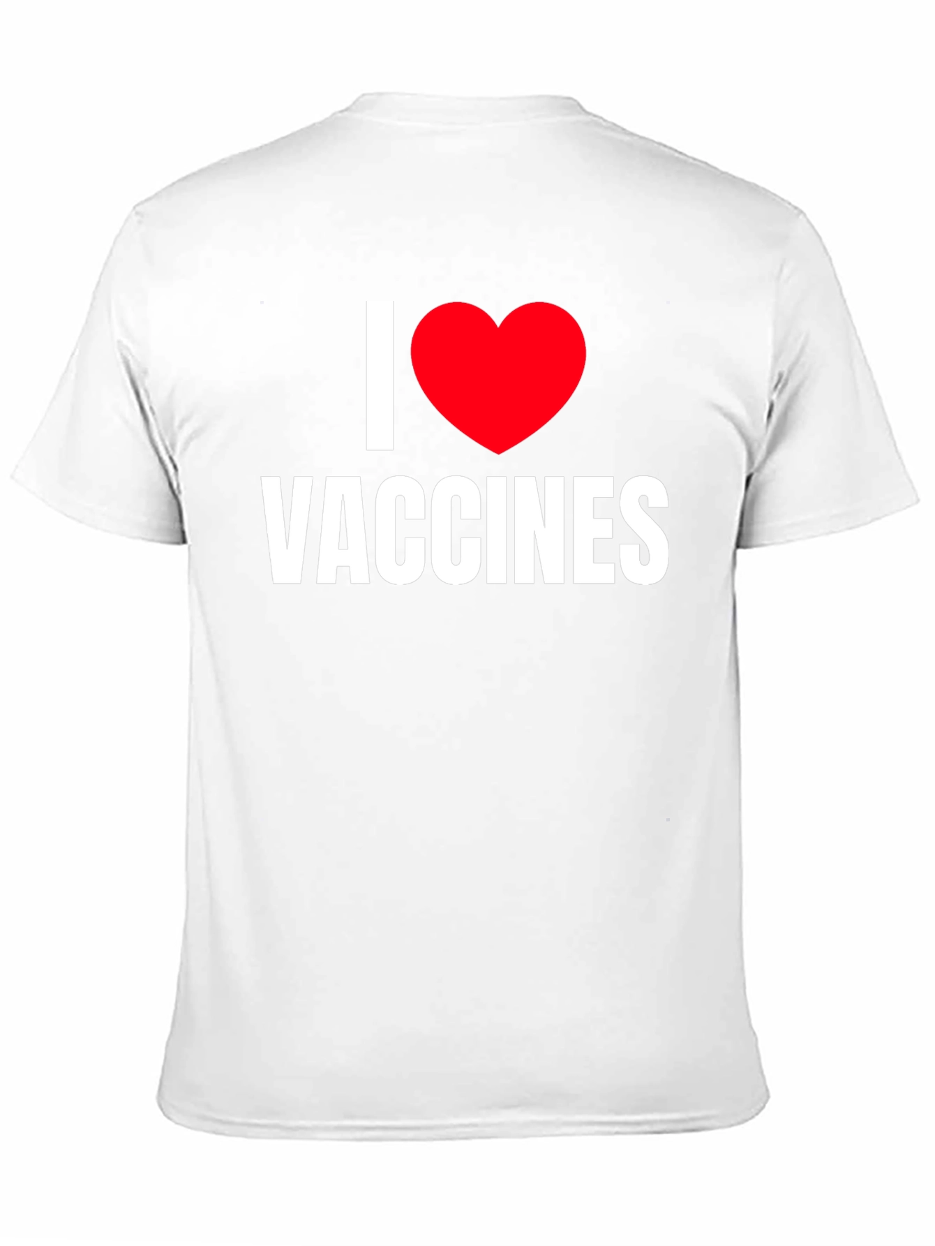 I Love Vaccines T-Shirt Pro Vaccine Supporter Tee