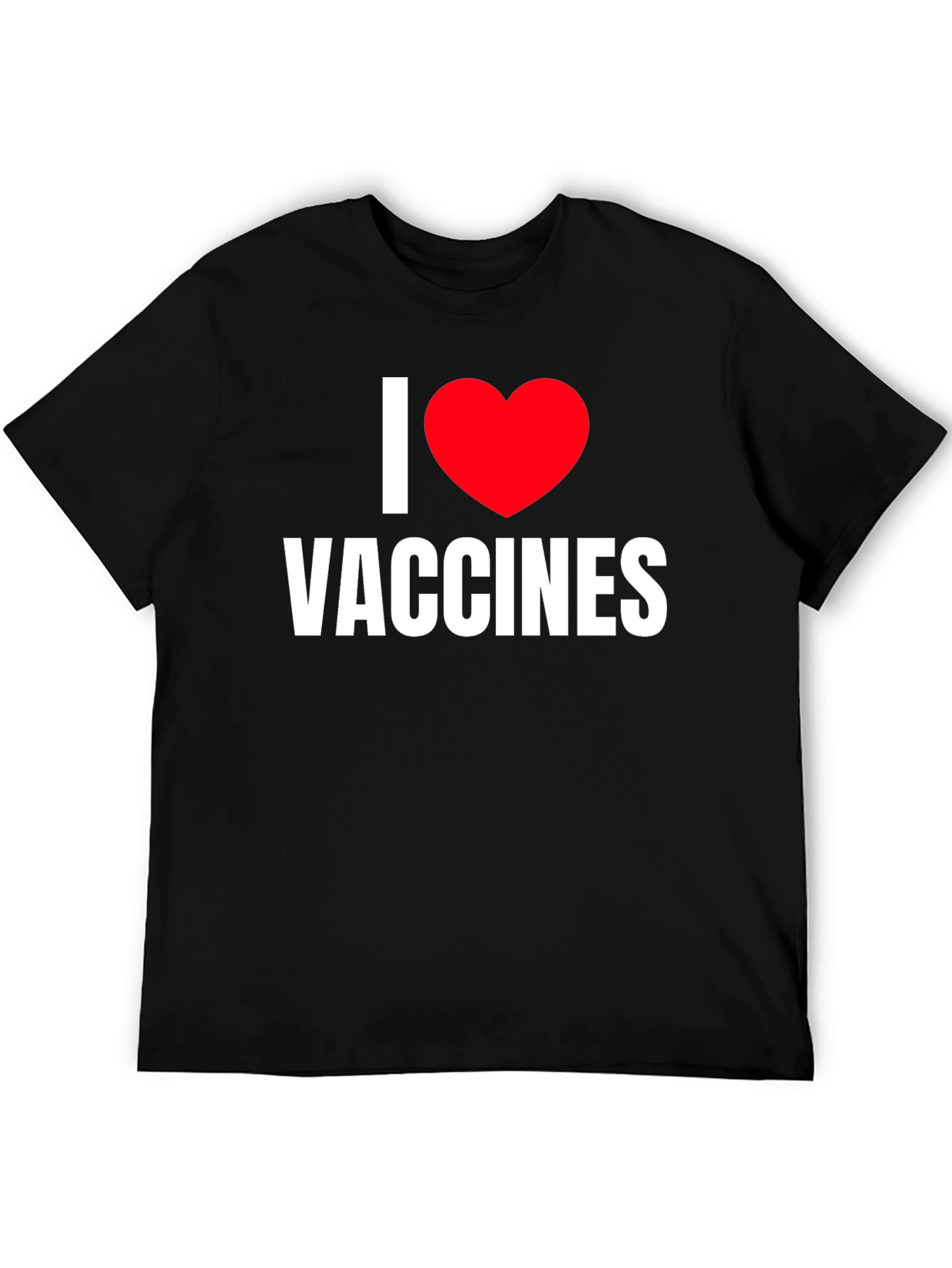 I Love Vaccines T-Shirt Pro Vaccine Supporter Tee