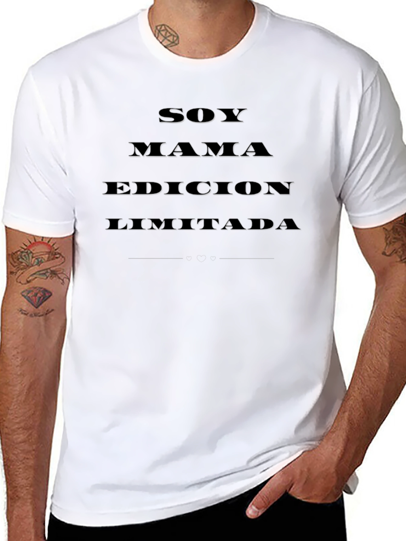 Soy Mama Edicion Limitada Black T-Shirt