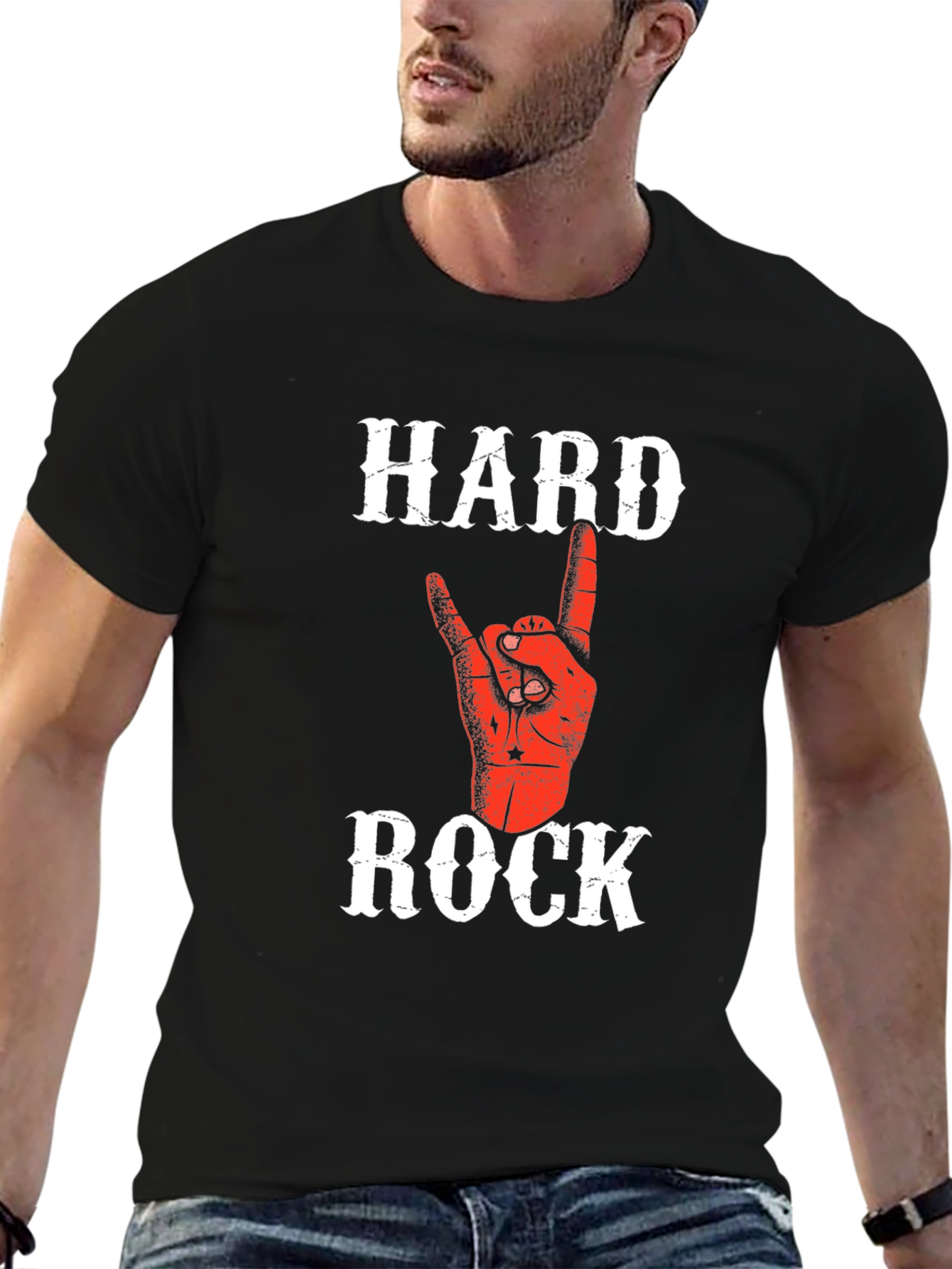 Hard Rock Graphic Tee - Bold & Edgy