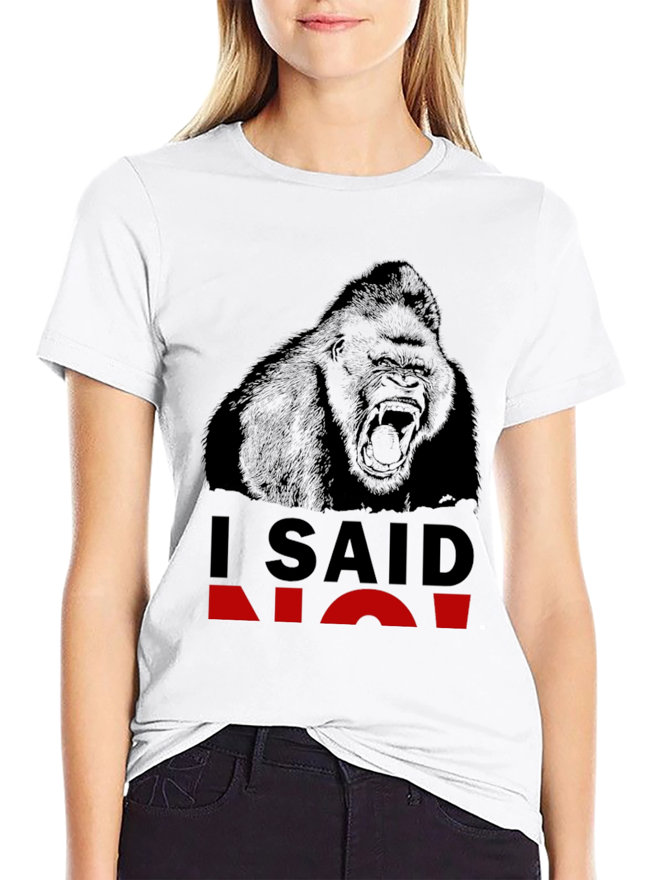 I Said No Gorilla Graphic T-Shirt