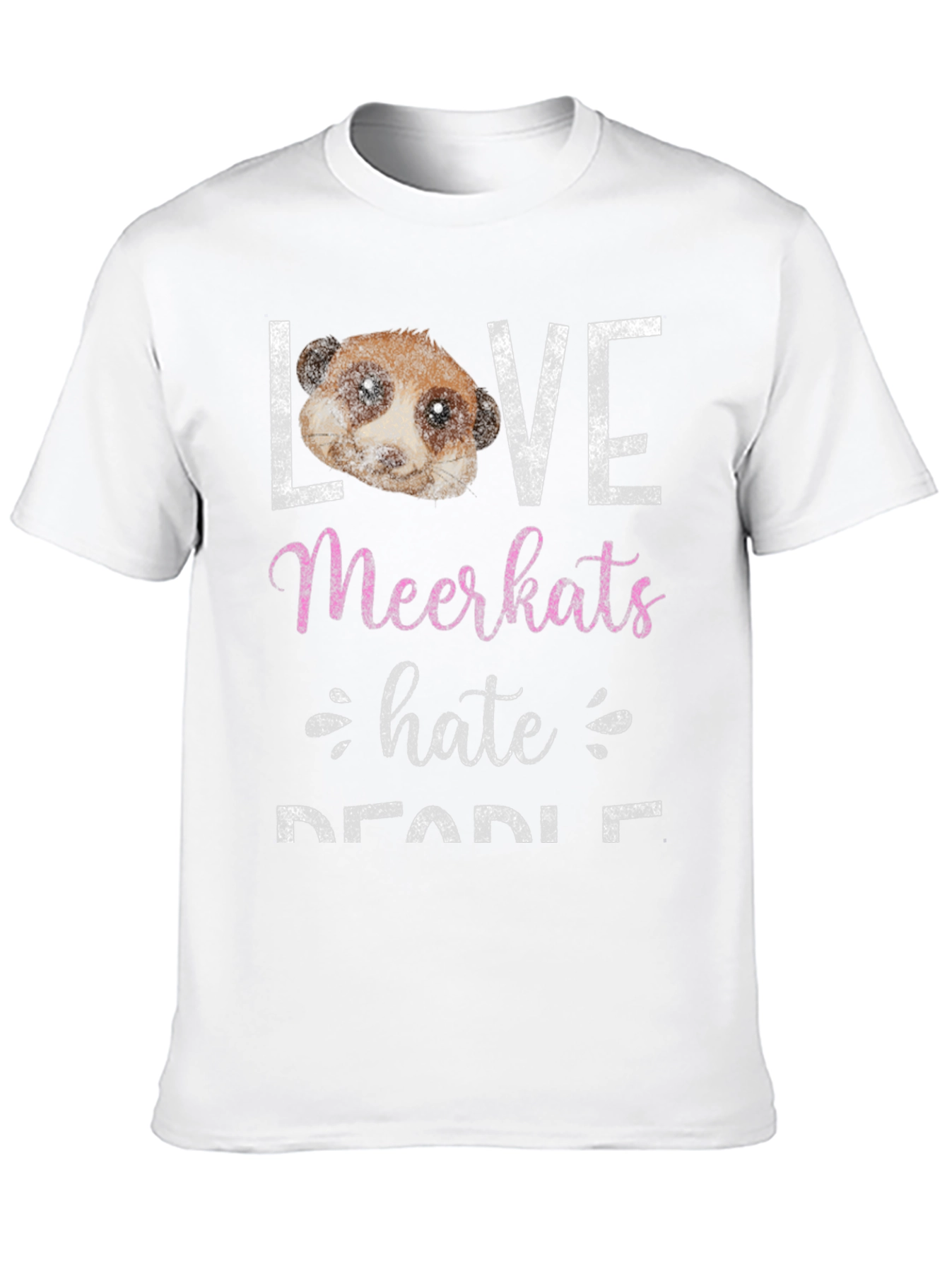 Love Meerkats Hate Safari Tee